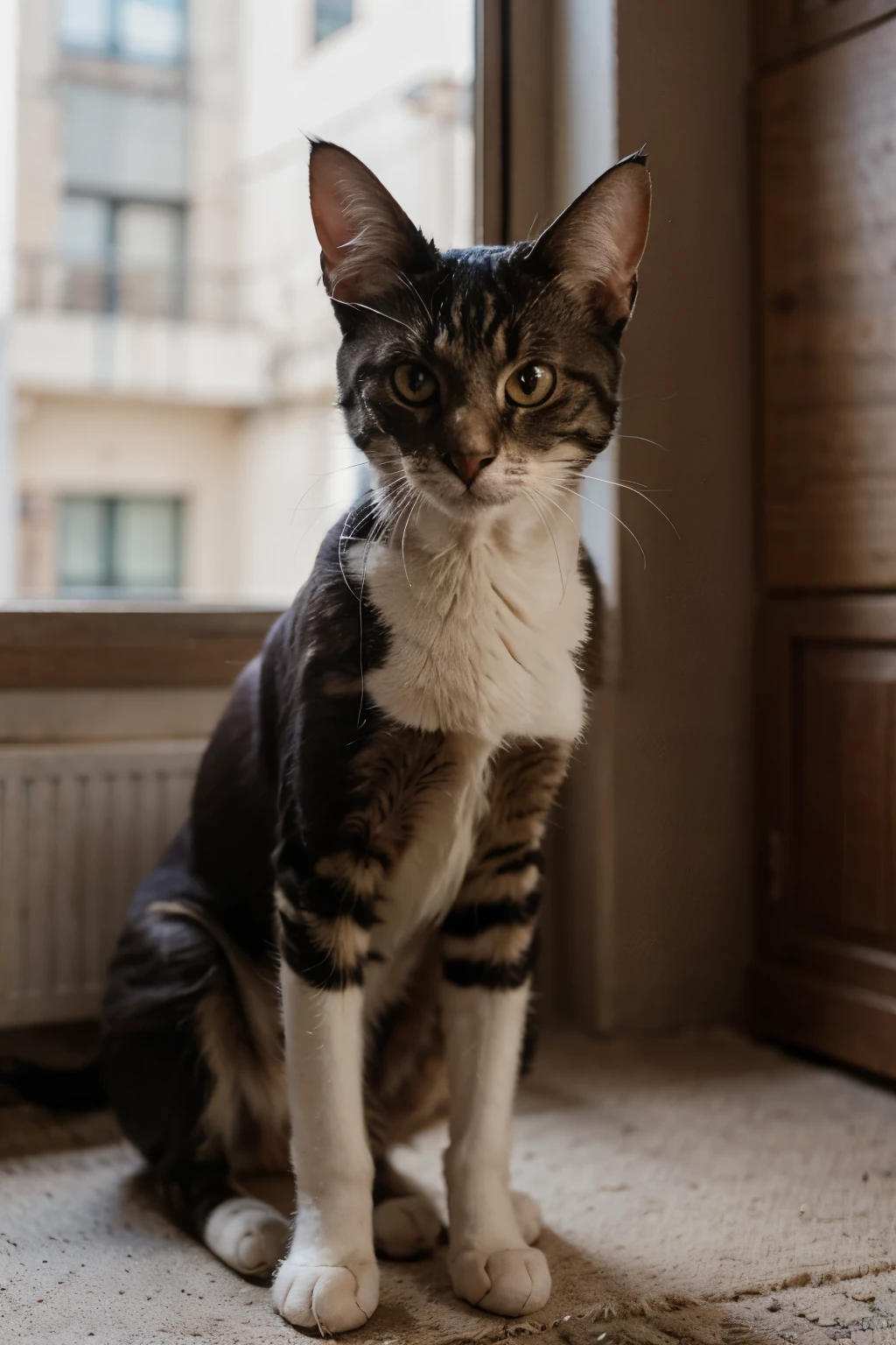 egyptian cat with tattoos