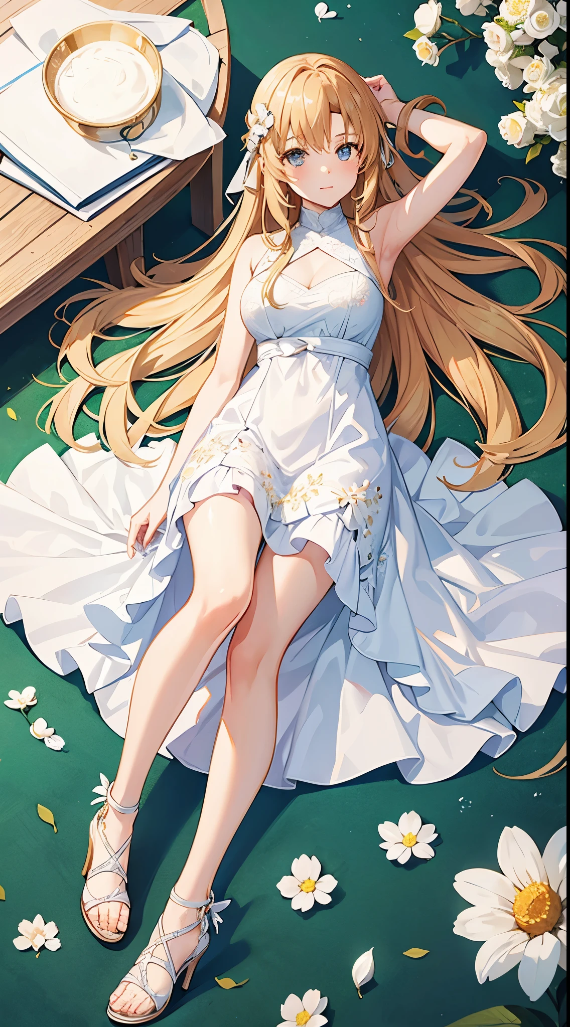 wind, carpet,sexy lady