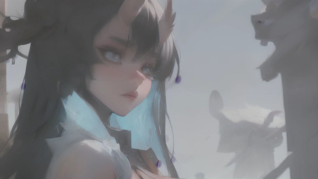 A girl surrounded by multiple boys, with a close-up of her face. The girl's face is of the utmost importance, with beautiful detailed eyes and lips. The boys are surrounding her in a way that emphasizes their presence. The image should be a masterpiece, with the best quality and high level of detail. The lighting should be ideal, emphasizing the girl's features.
