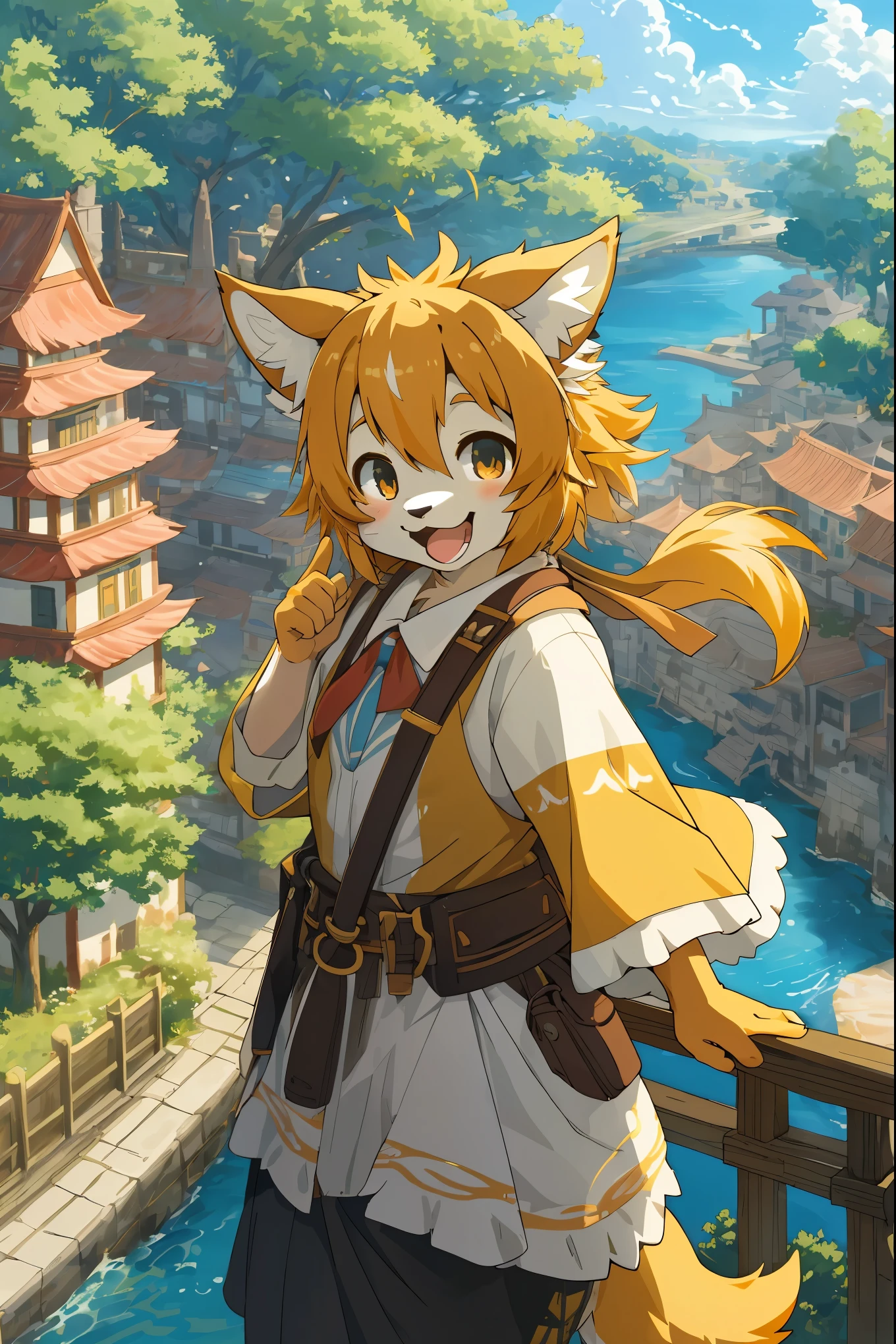 super high resolution, detailed background, World Heritage Site, 6+boys, 6+girls, Happy, joyful, absurdres(Photos of solo travelers)(kemono, furry anthro)cinematic,