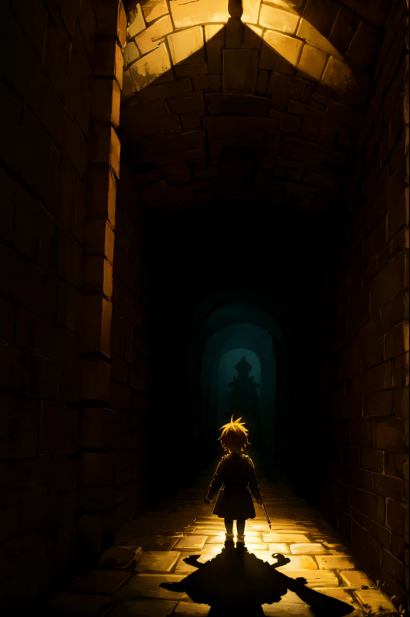 cover page, highres, paid reward available, unparalleled masterpiece, terrifying tale, Hansel and Gretel perfect anatomy, good lighting, volumetric lighting, cinematic shadow,