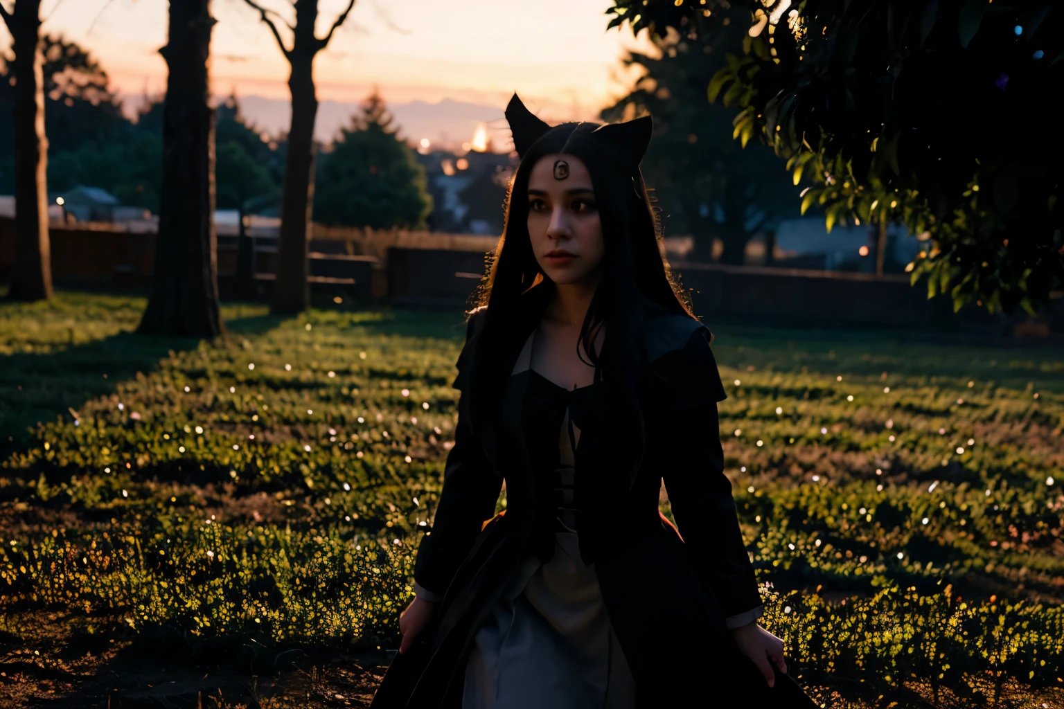 Twilight hour: That magical in-between time before true darkness falls.