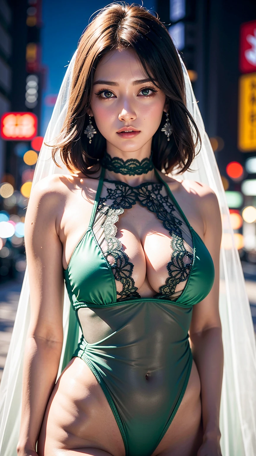 (Top Quality, 8k, 32k, Masterpiece, UHD: 1.3), Attractive Japan Woman Pictures, 1 Girl, (Big: 1.0), Perfect Body, (Transparent Shirt: 1.1), Ultra Detailed Face, Detailed Lips, Fine Eyes, Double Eyelids, Brazilian Woman posing on street corner, (High Definition))), (Huge breasts), Daytime, Bright, Outdoor, (Street: 0.8), (People, Crowd: 1), (medium hair), beautiful detailed sky, beautiful earrings, (upper body: 1.2), soft lighting, wind, shiny skin, (green eyes), ( transparent lace swimsuit: 1.5), (dynamic pose: 0.8), (upper body: 1.2), watch the viewer,
Japanese. Tokyo's cityscape. Professional lighting. Photon mapping. Beautiful breasts. Fashion model. The tips of the are sticking out. The shape of the pubic area clearly visible. You can see the cleavage well. The chest wide open. Neat and clean young lady. Pitch black heels. Toned abs, garter stockings. Choker.