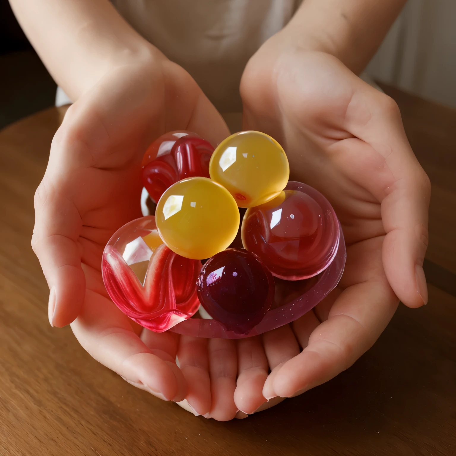 Fruit jelly ball