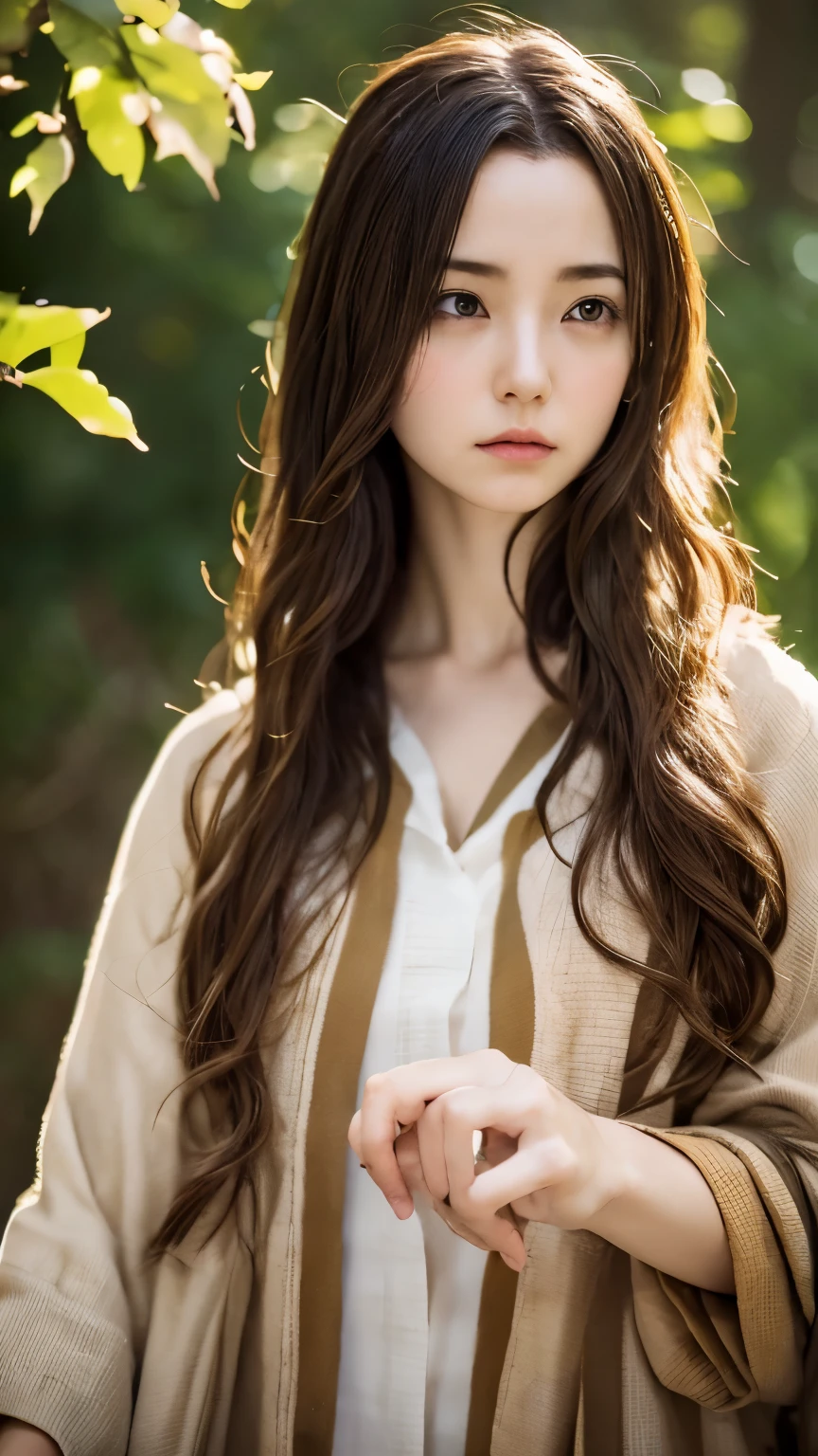 highest quality, absurd, super detailed, Yamanaka_this, 1 girl, alone_concentrated, let my hair down