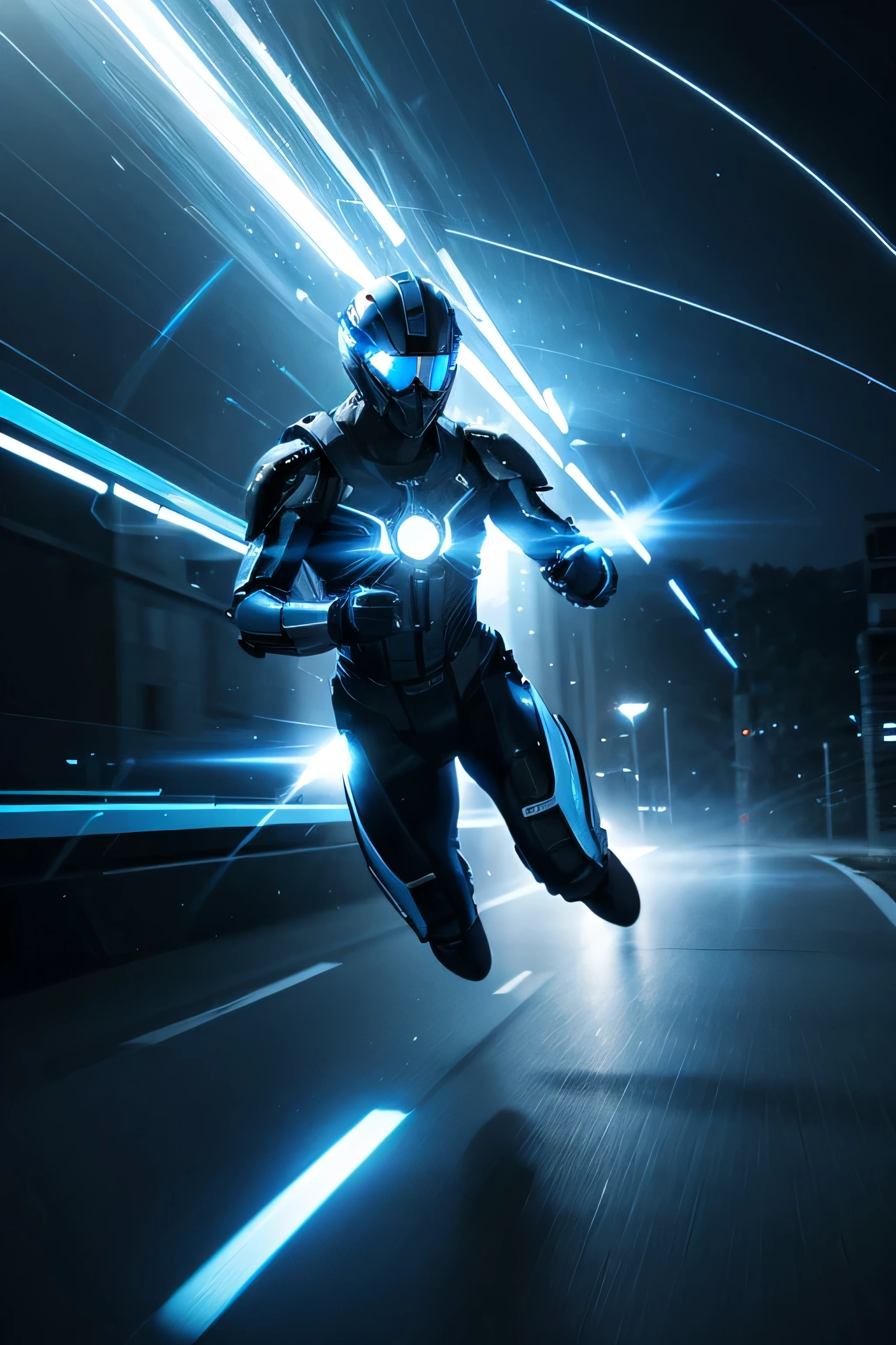 light, technologie, bleu, abstrait, avenir, light effect, vitesse