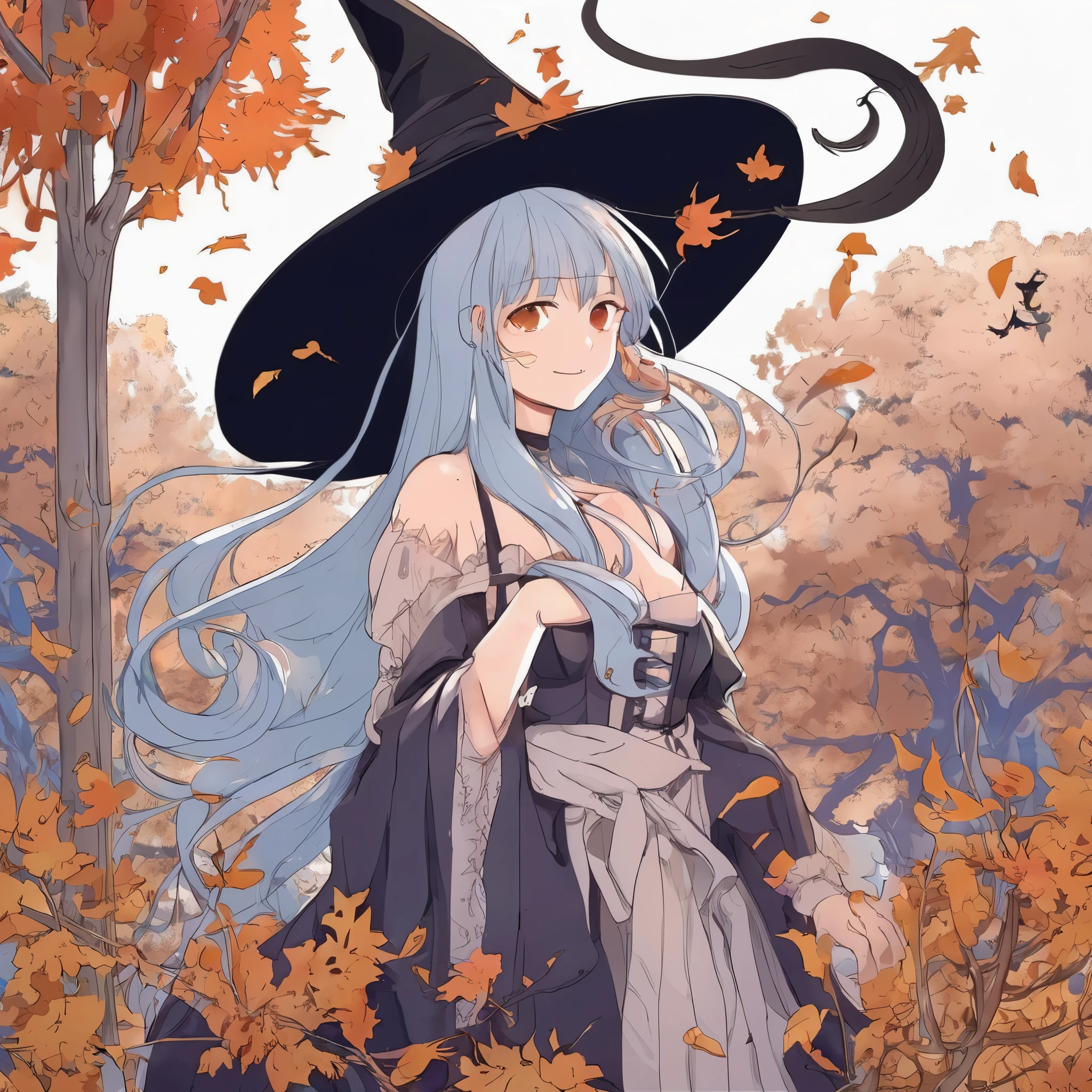 which one is the witch, Album anime art style