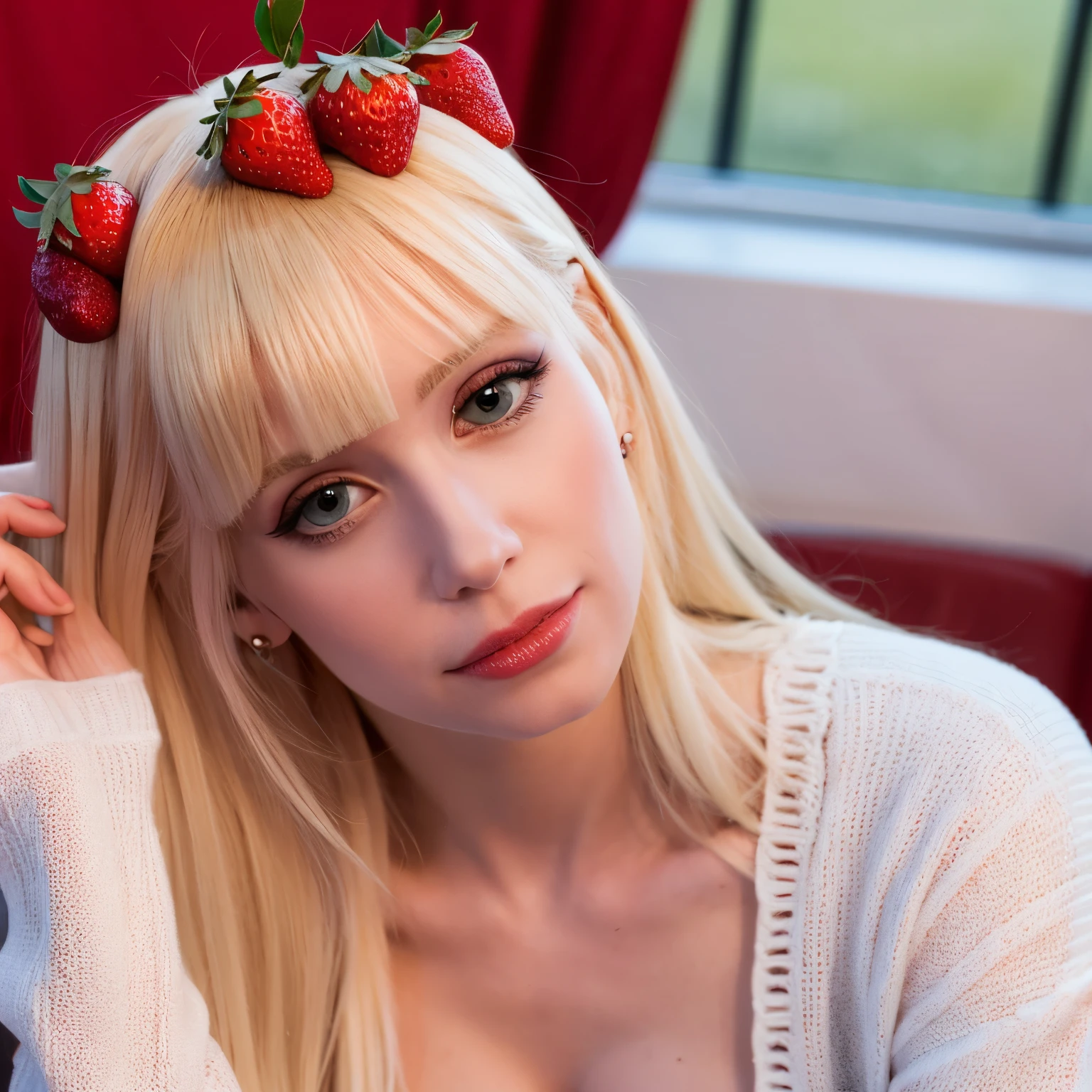 Tiny-Strawberry blonde succubus