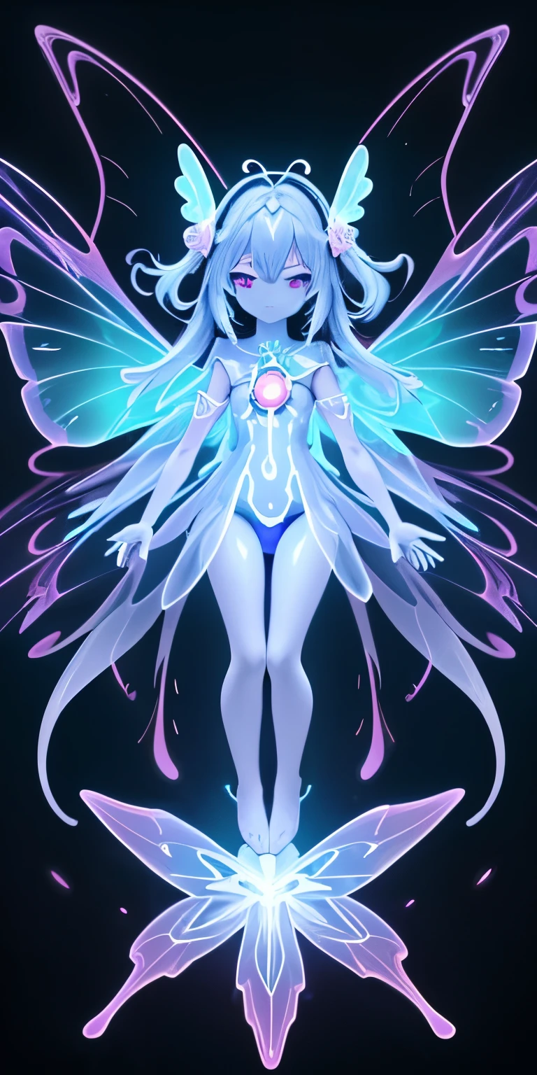 Ridiculous , high resolution, Super detailed, (1 girl:1.3), rest, fantasy dress, headgear, rest, light role, Dark persona, control, Fractal, whole body, 天flower板, artistic background, blue bioluminescence, Geometric, organic, bless, favor, sublime, sublimation, noble, Expand, untie, anti-gravity, antimatter, guardian angel, holy, sacred, , dignified, red bioluminescence, flower, Holographic wings, on the magic circle, Photon, Butterfly, scales, galaxy, Piccolo,