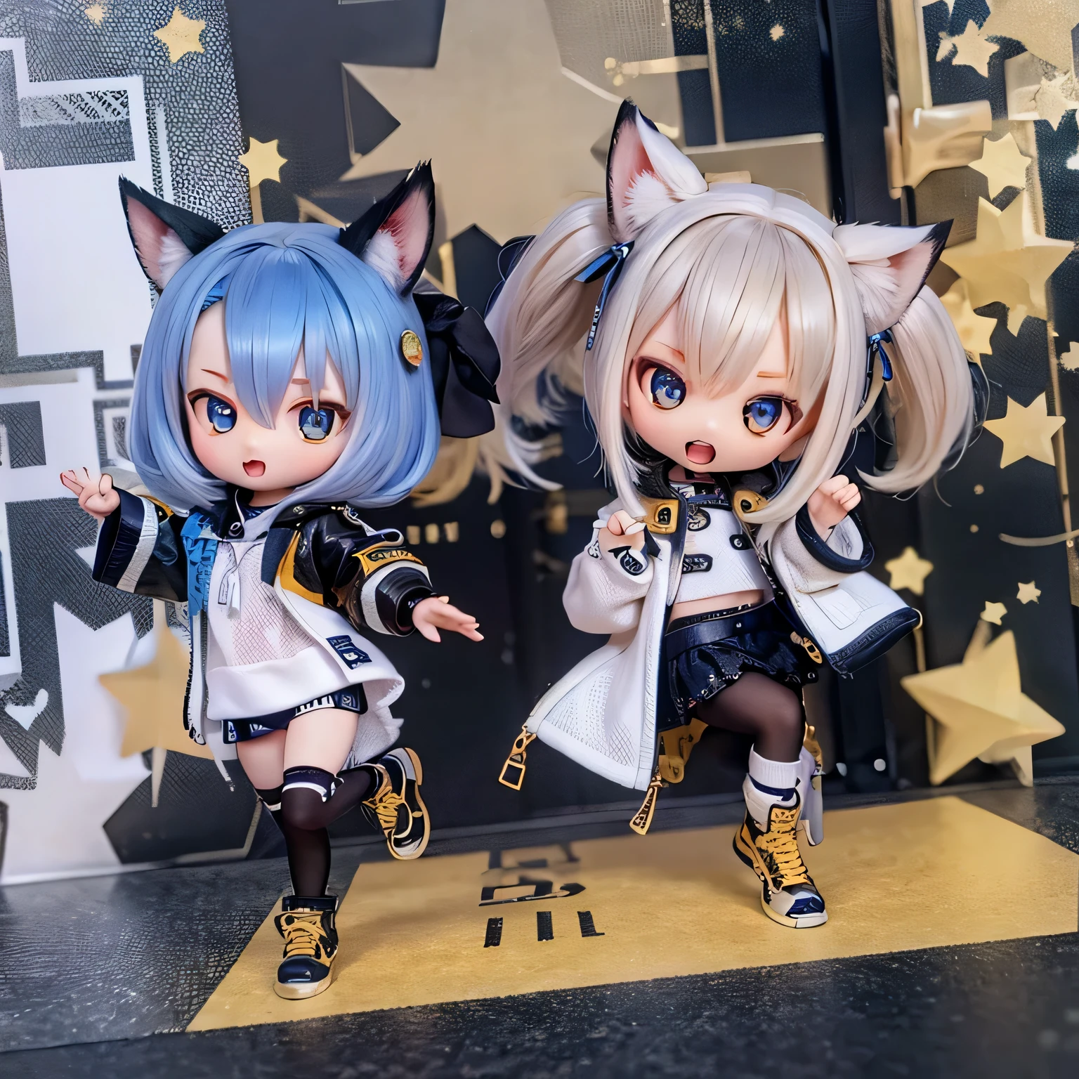 Wildcat Girls Chibi Run