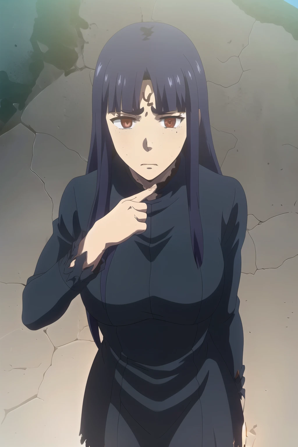 ((masturbating scene, Sabito, Demon Slayer, high intensity, detailed rendering, Ultra HD, Ultra-realistic, Anime style: 1.8, Dark surroundings, Candlelight illumination, Demonic aura, Sabito in a state of solo relief, Lower body focus, Hand in action, Sabito's面 obscured), (Sabito's physique: sculpted and toned, Demon Slayer uniform: tattered and worn, Freckles on forehead, Intense facial expression, Ardent gaze), (Detailed genitals, Jerking motion, Veins standing out, Fingers intensely active, Intense focus), (Int