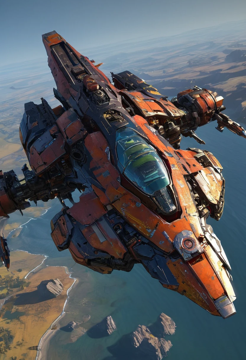 (Space War), sci-fi style, elite teams are guarding legendary relics in a harsh planetary environment. The relics under the starry sky shine brightly, and enemy details are visible. The background is a low-pressure planet surface, (panoramic view), award-winning, cinematic still, emotional, vignette, dynamic, vivid, (masterpiece, best quality, Professional, perfect composition, very aesthetic, absurdres, ultra-detailed, intricate details:1.3)