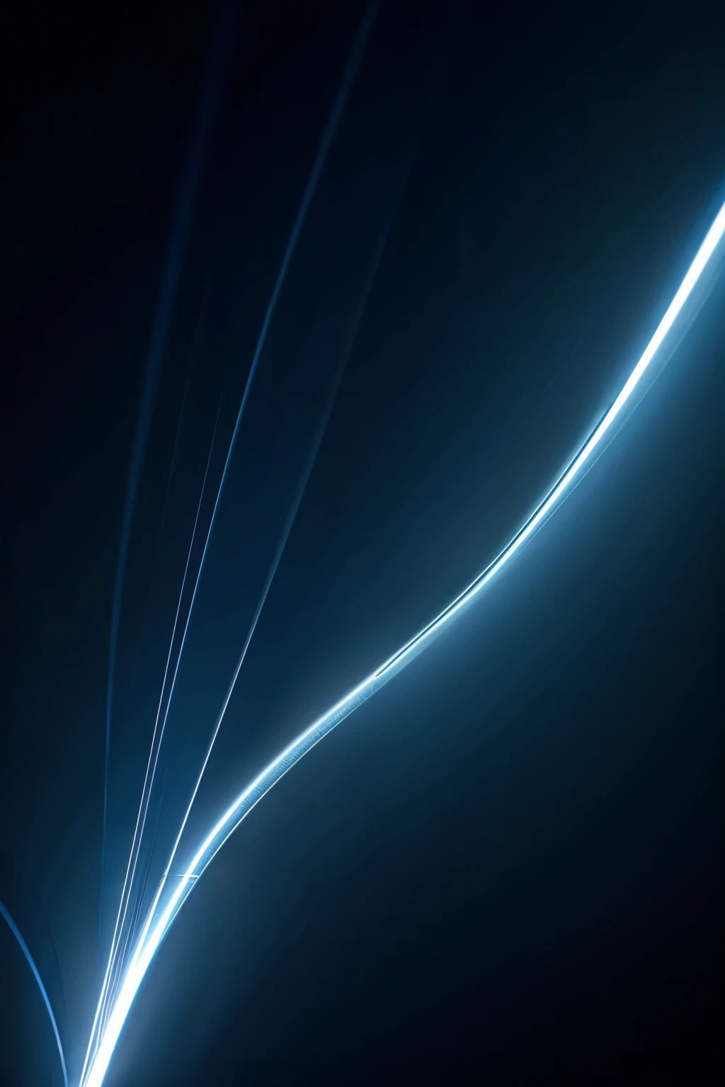 abstract, light effect, blue, futur, curve, light lines