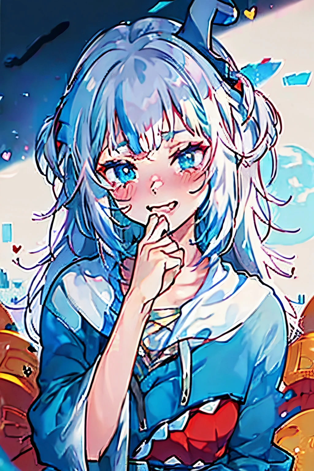 wince, longeyelashes, solid circle eyes, fake animal ears, light smile, ear blush, white hair, heart-shaped pupils, happy tears, upturned eyes, heart-shaped eyes, unconscious, full blush, ahegao, heavy breathing, drop shadow, stereogram, pov, atmospheric perspective, anime style, anime, cinematic lighting, depth of field, stereogram, chiaroscuro, masterpiece, anatomically correct, textured skin, super detail, high quality, 8k, best quality, award winning, big bust