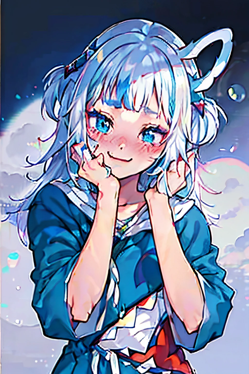 wince, longeyelashes, solid circle eyes, fake animal ears, light smile, ear blush, white hair, heart-shaped pupils, happy tears, upturned eyes, heart-shaped eyes, unconscious, full blush, ahegao, heavy breathing, drop shadow, stereogram, pov, atmospheric perspective, anime style, anime, cinematic lighting, depth of field, stereogram, chiaroscuro, masterpiece, anatomically correct, textured skin, super detail, high quality, 8k, best quality, award winning, big bust