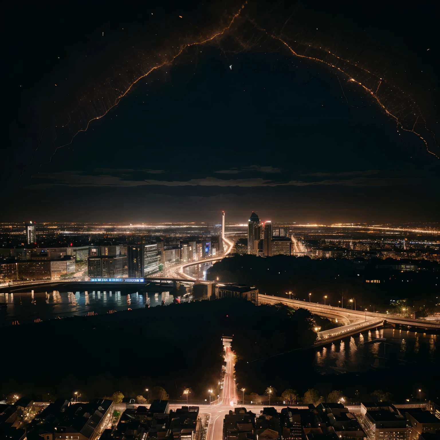 Beautiful city, 4k, realisitic, crowded, photography, photographic, good lighting