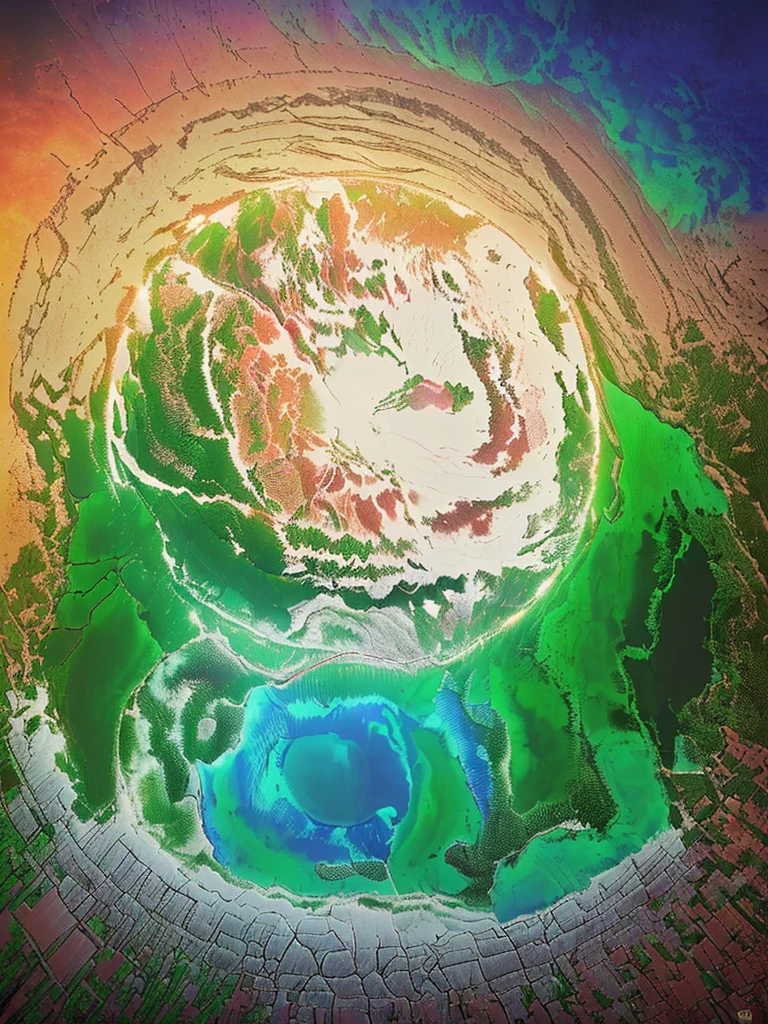 ((aerial view: 1.5, aerial view: 1.5)), ((view from space: 1.6, from planet Earth thousands of km away you can see the epic American continent: 1.6), (hyper detailed: 1.3), (( a beautiful landscape of the earth: 1.5)), ((Imaginative scene)), ((meticulously detailed: 1.3)), ((best quality) ), ((masterpiece)), 3D, , (((sunset :1.2))), (photorealistic:1.4) , ((aerial view:1.5, overhead view:1.5)), ((Film lighting: 1,2)), 32k.