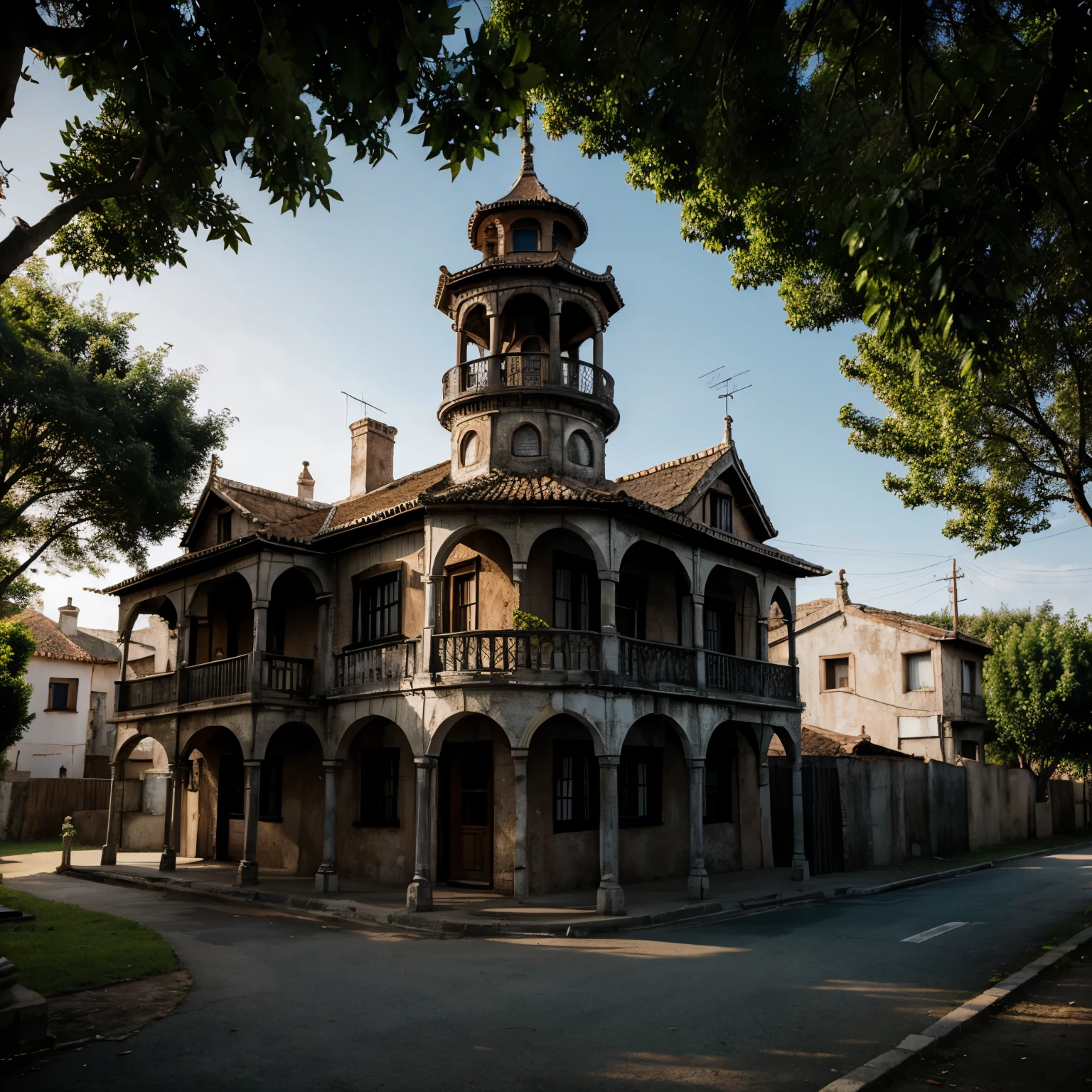 Casa con fantasmas reales