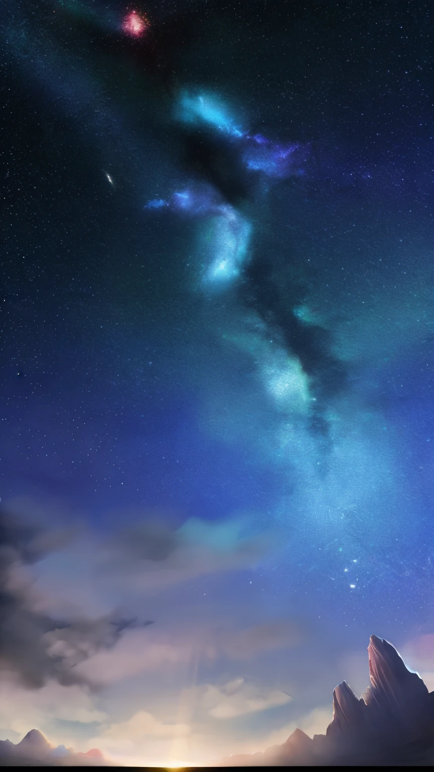 starry sky fantasy Light