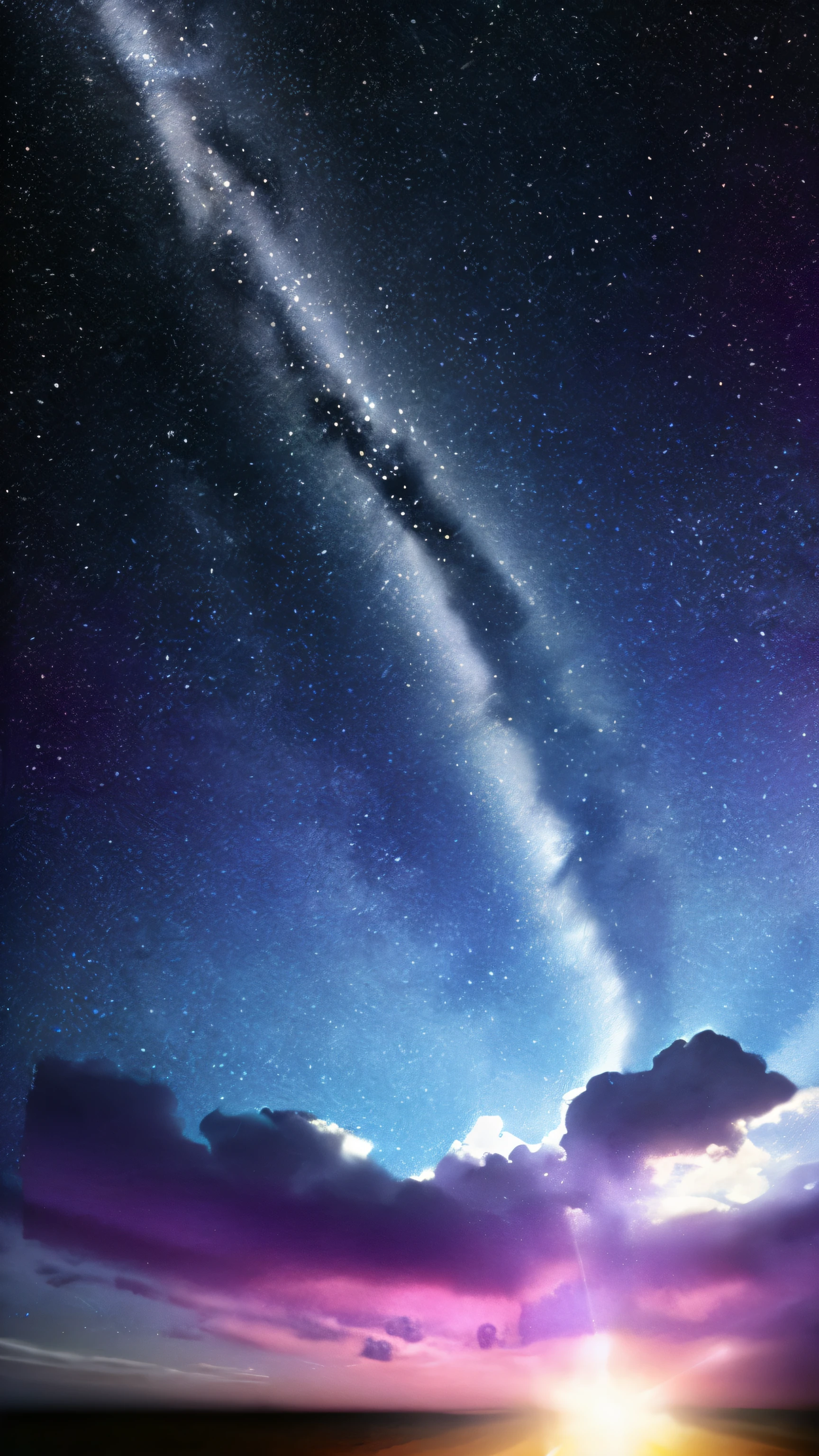 starry sky fantasy light