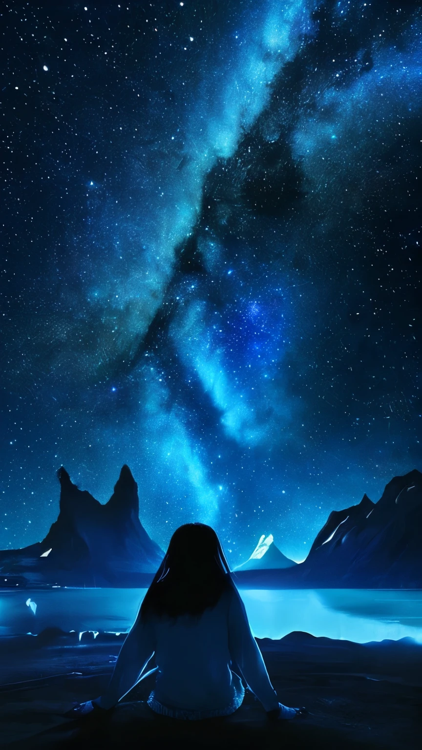 universe　night sky　Light　fantasy