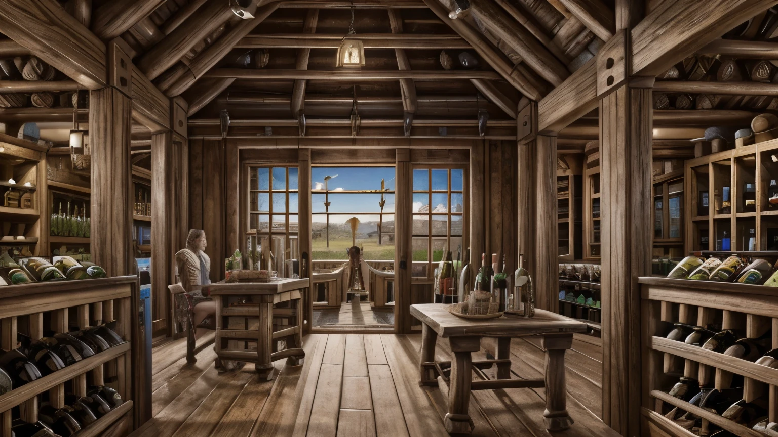 trading post, winery, room, clercs, fantasy buisiness