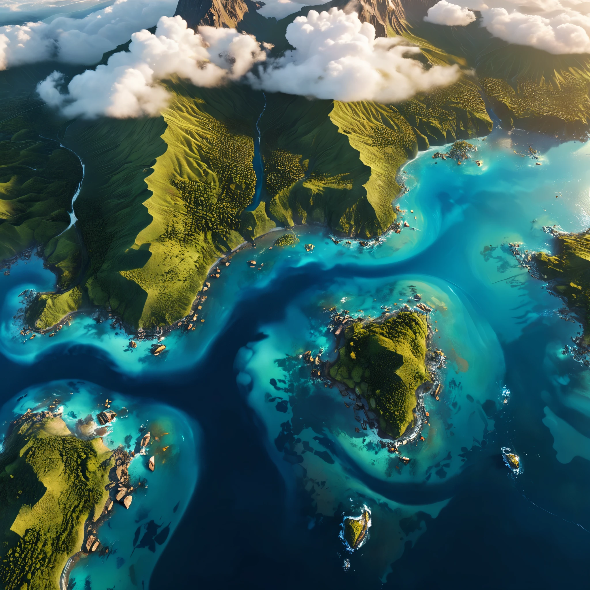 (best quality,4k,8k,highres,masterpiece:1.2),ultra-detailed,realistic,photorealistic:1.37,beautiful aerial view of Earth, majestic planet from above,detailed land and ocean, vibrant blue seas, lush green forests, snow-capped mountains, swirling white clouds,peaceful atmosphere, stunning curvature of the Earth, sparkling city lights at night, breathtaking sunrise and sunset over the horizon, ethereal beauty of the planet, mesmerizing colors of nature, pristine beauty of the Earth, vastness of the oceans, intricate details of the continents, realistic depiction of the atmosphere, flawless representation of Earth's natural wonders, awe-inspiring view of the planet, breathtaking perspective from space, attractively arranged landmasses, seamless transition between land and sea, realistic portrayal of the Earth's landforms, artistic rendering of the Earth's topography, realistic portrayal of the geographical features, vivid colors of the landscapes, vibrant hues of the vegetation, intricate patterns of the forests, glistening water bodies, captivating natural scenery, soft and natural lighting, perfectly balanced contrast and saturation, expertly crafted shadows and highlights, breathtaking realism of the image, immersive experience of exploring Earth from above, masterful capture of Earth's beauty.