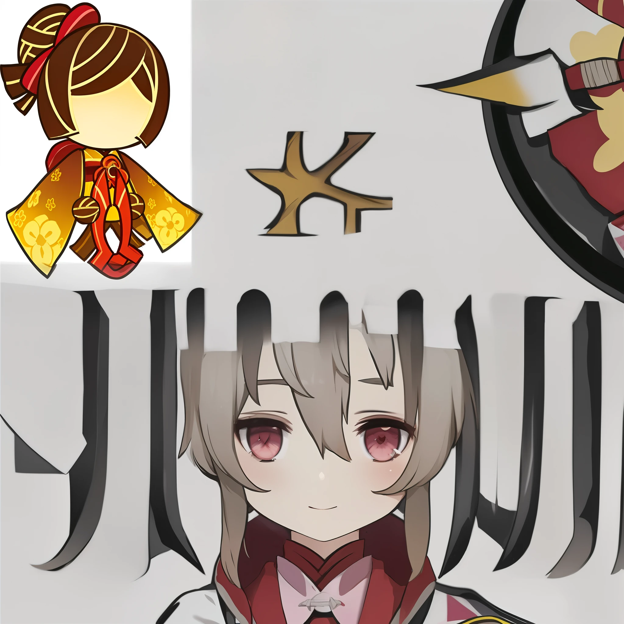 a cartoon girl in kimono outfit holding a bag, Megumin, maplestory character art, inspired by Takehisa Yumeji, wearing kimono armor, maplestory style, ((wearing a noble's robes)), A character you admire, Little, Onmyoji portrait, wearing royal kimono, shikishi, maplestory gang girl, in kimono