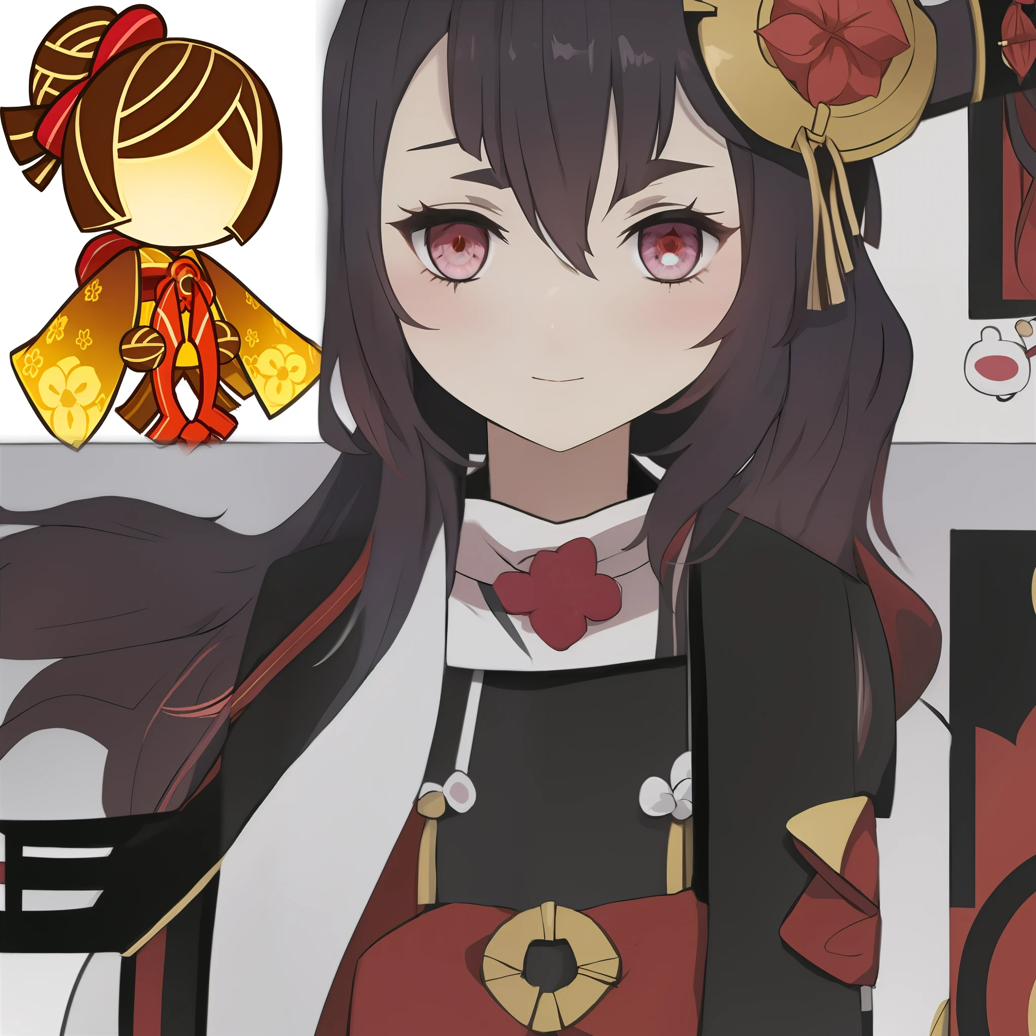 a cartoon girl in kimono outfit holding a bag, Megumin, maplestory character art, inspired by Takehisa Yumeji, wearing kimono armor, maplestory style, ((wearing a noble&#39;s robes)), A character you admire, Little, Onmyoji portrait, wearing royal kimono, shikishi, maplestory gang girl, in kimono