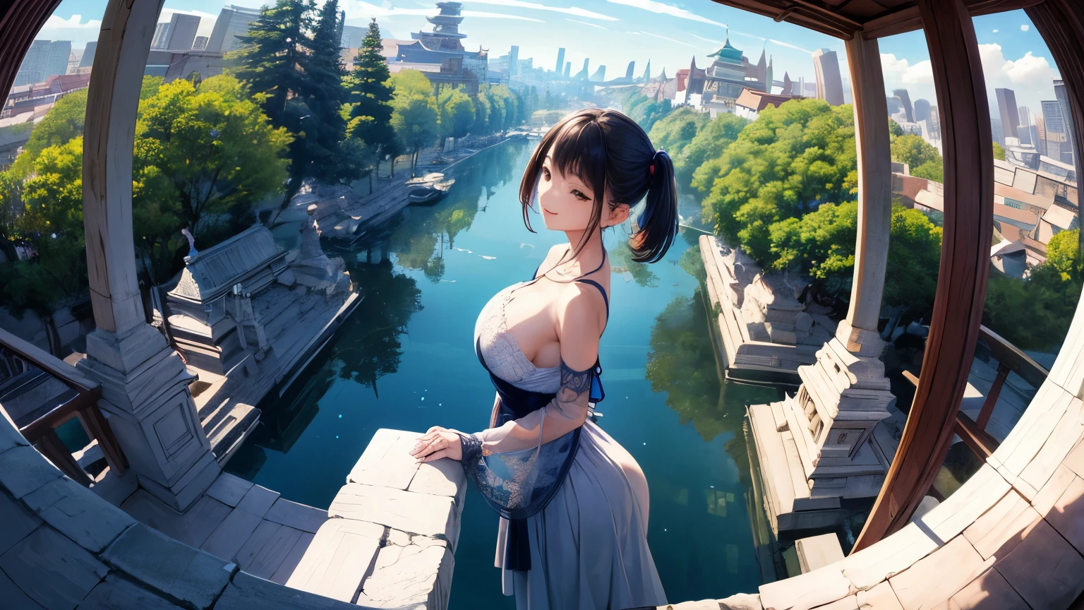 big breasts、absurd、High resolution、super detailed、(1 girl:1.3)、
break
、complex architecture、lush garden、Design a beautiful temple landscape with peace and spirituality。。
、Designing images using the fisheye effect、Capture a wide field of view with a unique curved perspective。
break
、panoramic cityscape、dramatic skyline、Create elevation-aware rooftop views in urban environments。
break
、Depicting tender moments between parents and children、Their bond、kindness、and capture the connection。
break
、Displays an image using pointillism、Carefully placed small colored dots、Create a consistent and visually stunning whole。、cleavage、smile