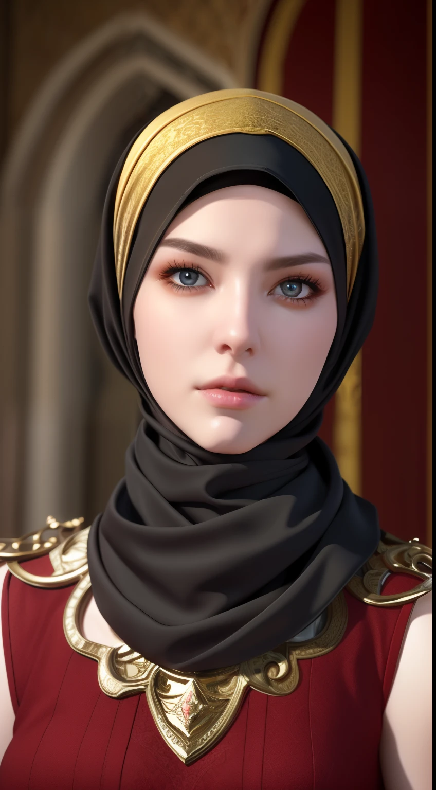 1girl, solo, beautiful face, high detailed realistic eyes, double eyelids, high detailed realistic pupils, (upon body from head to waist:1.36), (wearing hijab:1.37), (moslem headscarf:1.37), reading glasses, sitting alone on a long chair, amazing mosque park background, taj mahal, best quality, masterpiece, highres, black and white moslem female dress, Beautiful face, (upon body from head to waist:1.35), tyndall effect, photorealistic, dark studio, two tone lighting, 8k uhd, dslr, soft lighting, high quality, volumetric lighting, candid, Photograph, high resolution, 4k, 8k, Bokeh, (hyperrealistic girl), (illustration), (high resolution), (extremely detailed), (best illustration), (beautiful detailed eyes), (best quality), (ultra-detailed), (masterpiece), (wallpaper), (photorealistic), (natural light), (rim lighting), (detailed face), (high detailed realistic skin face texture), (anatomically correct), (heterochromic eyes), (detailed eyes), (sparkling eyes), (dynamic pose), (hair completely covered by the hijab:1.35), looking to viewer