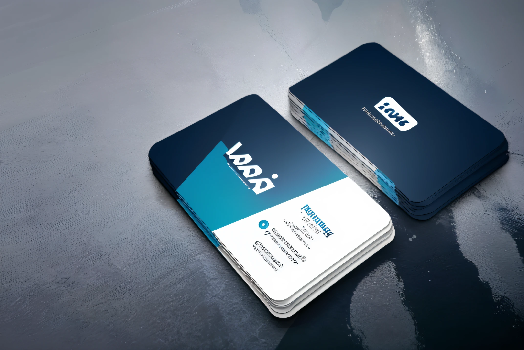 A professional business card with sleek design,
((minimalista calida)), ((de alta calidad)), ((perfecta para empresas creativas)),
featuring elegant fonts and subtle colors,
((azul oscuro, blanco)).

((Front side:))
[(Nombre completo)]
[(Title or company)]
[(telephone)]
[(Email)]
[(Website)]

((Reverso side:))
[(Logotipo de la empresa, si aplicable)]
[(Redes sociales: LinkedIn, Instagram, Facebook]
[(Slogan o frase informativa)]

(((
