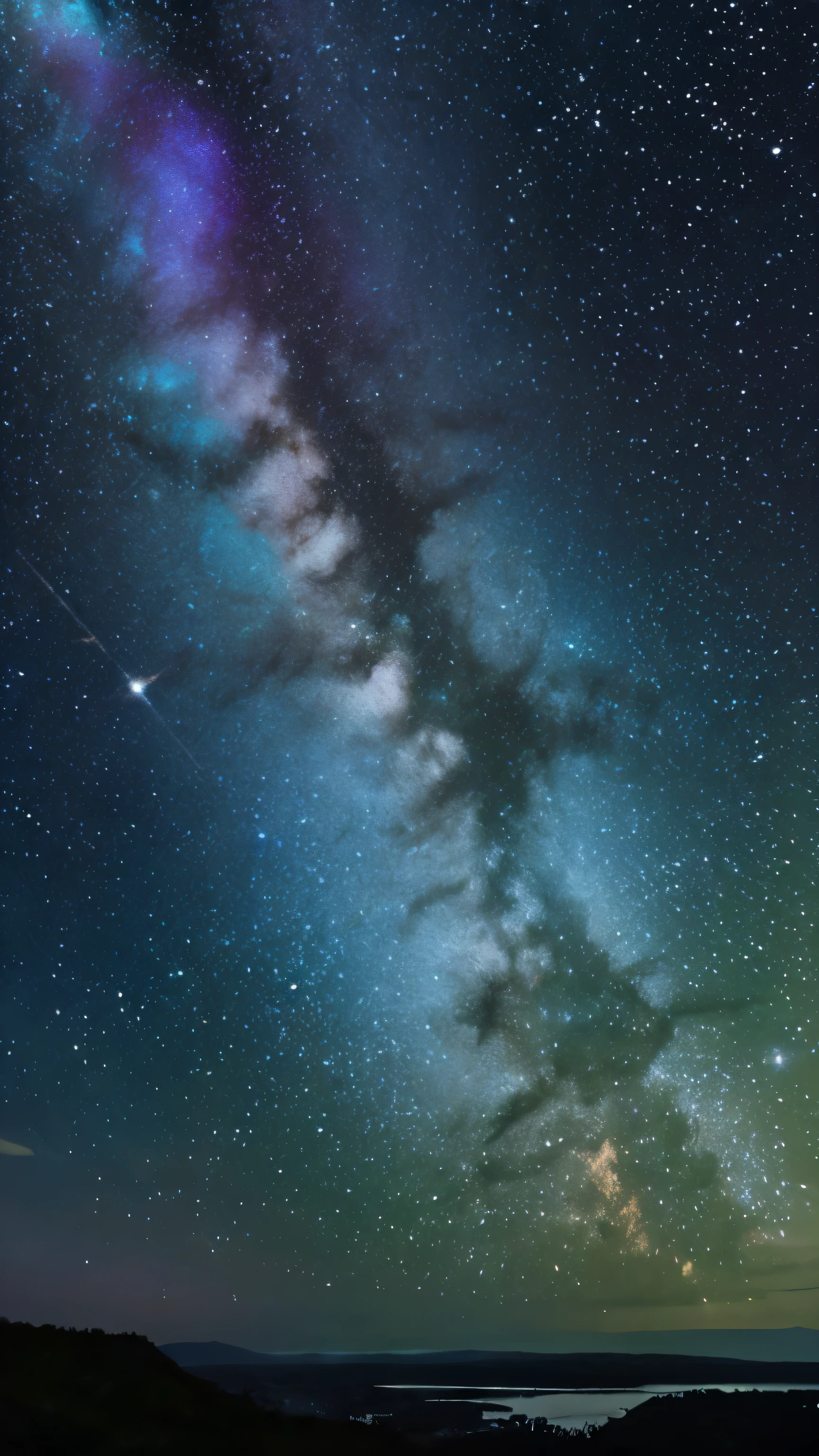 supernova starry sky planet