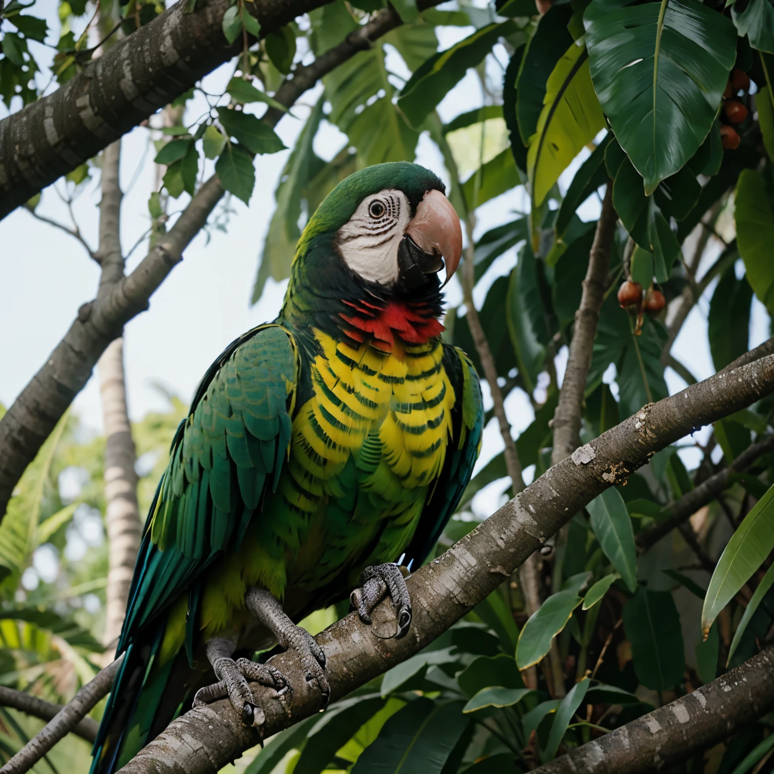 parrot, realistic