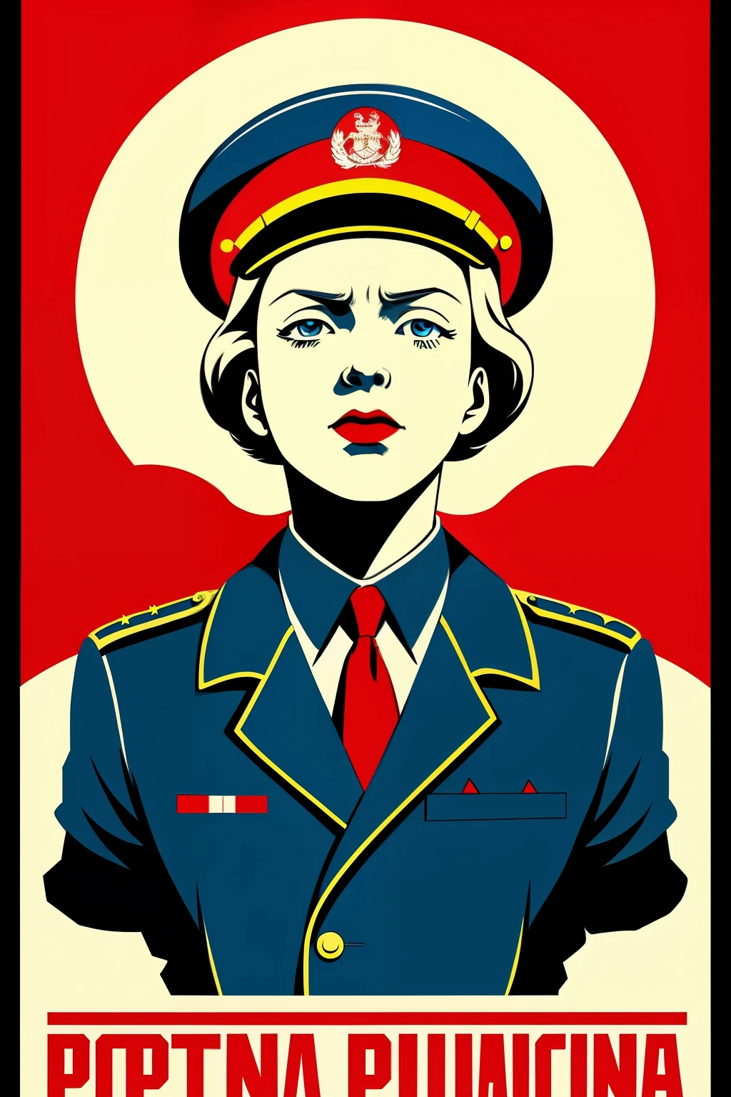A highly detailed propaganda poster, watch anime, pop art, typography, vintage , the rule of thirds, trending on artstation, UHD
