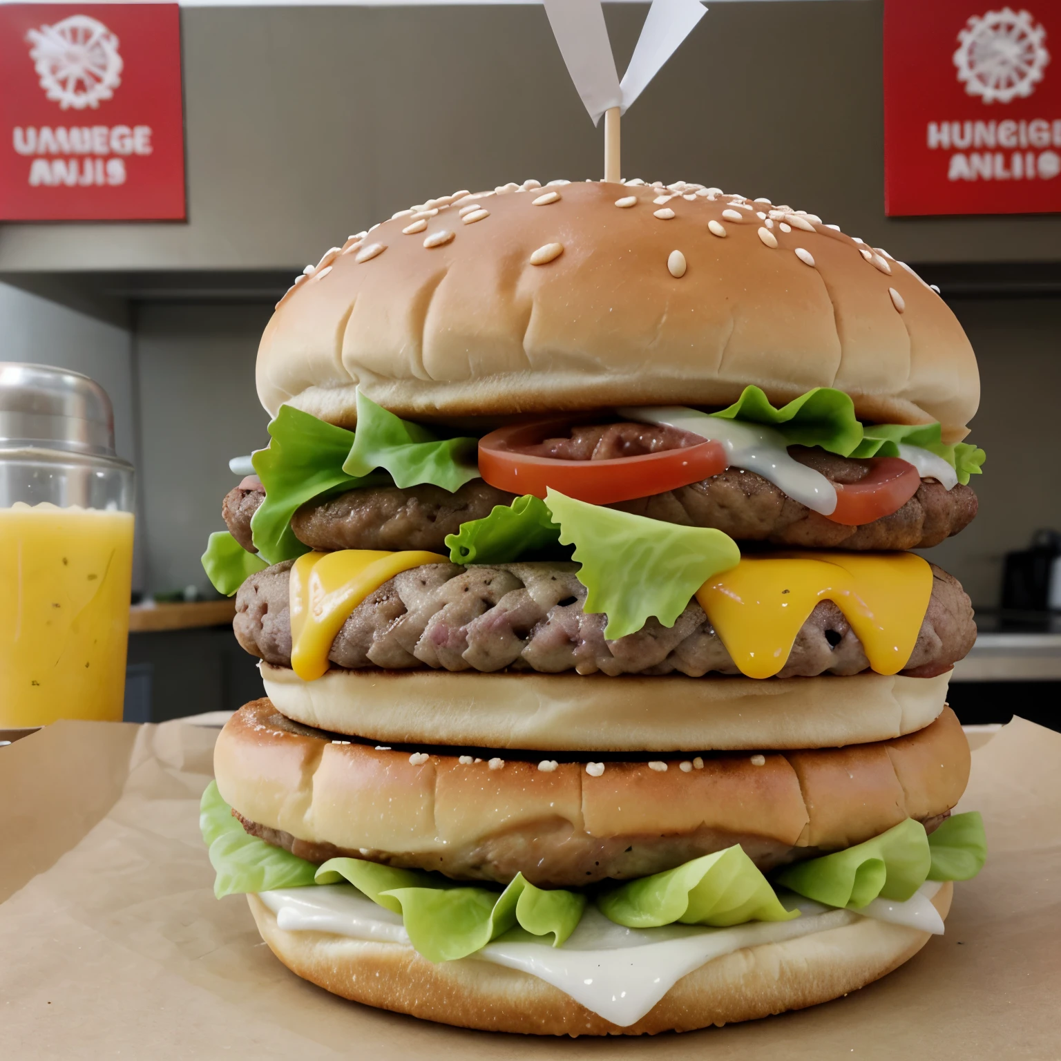 Un local de hamburguesas