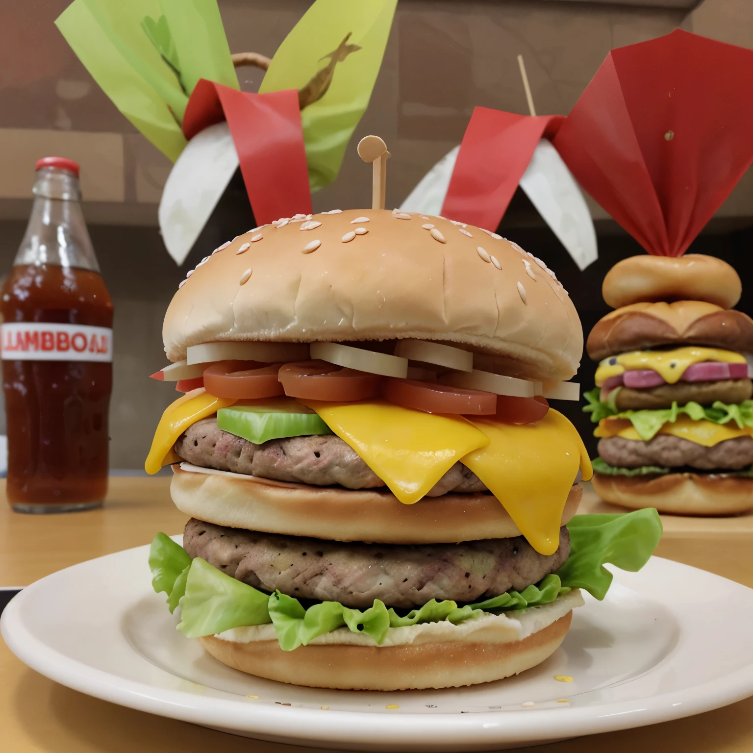 Un local de hamburguesas