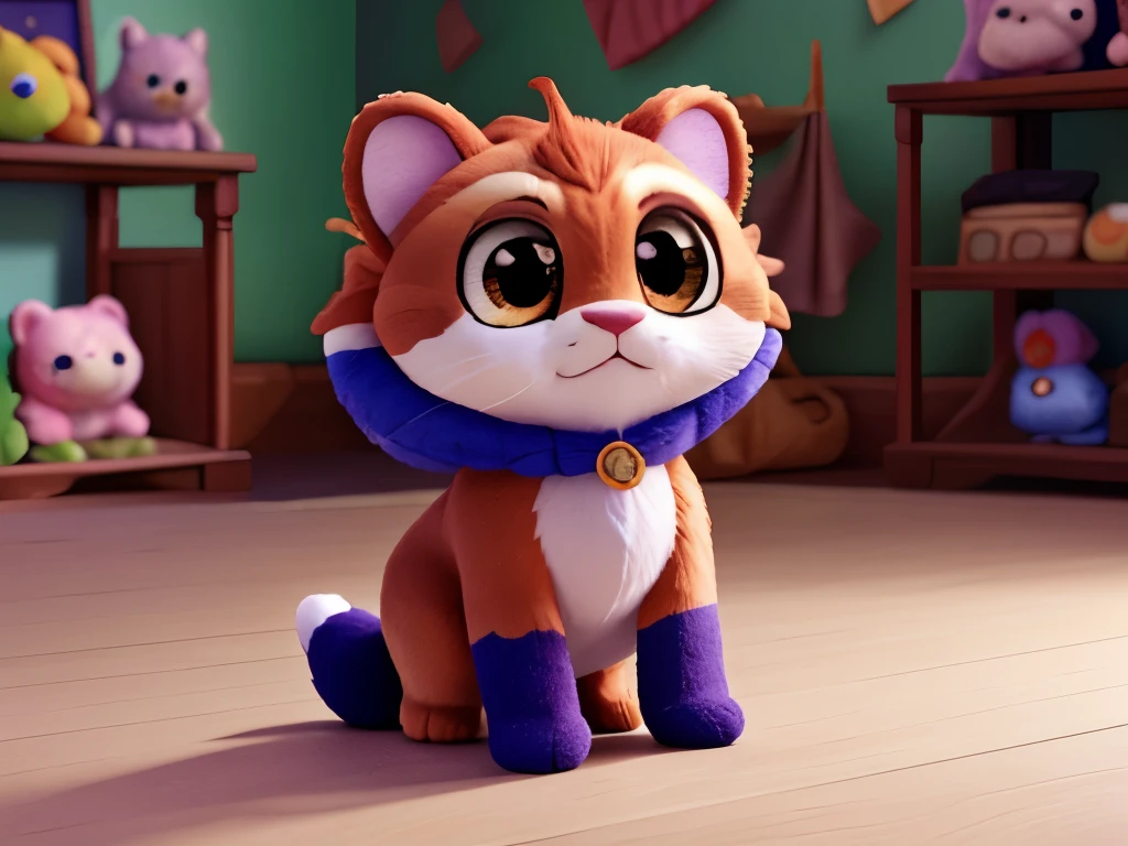 there is a stuffed animal sitting , plushie, plushie photography, very detailed felt plushie, coronavirus as a stuffed toy, stuffed toy, plush toy, with a large head and big eyes, 3d littlest pet shop, cute toy, fumo plush, taken with sony alpha 9, 3 d littlest pet shop animal