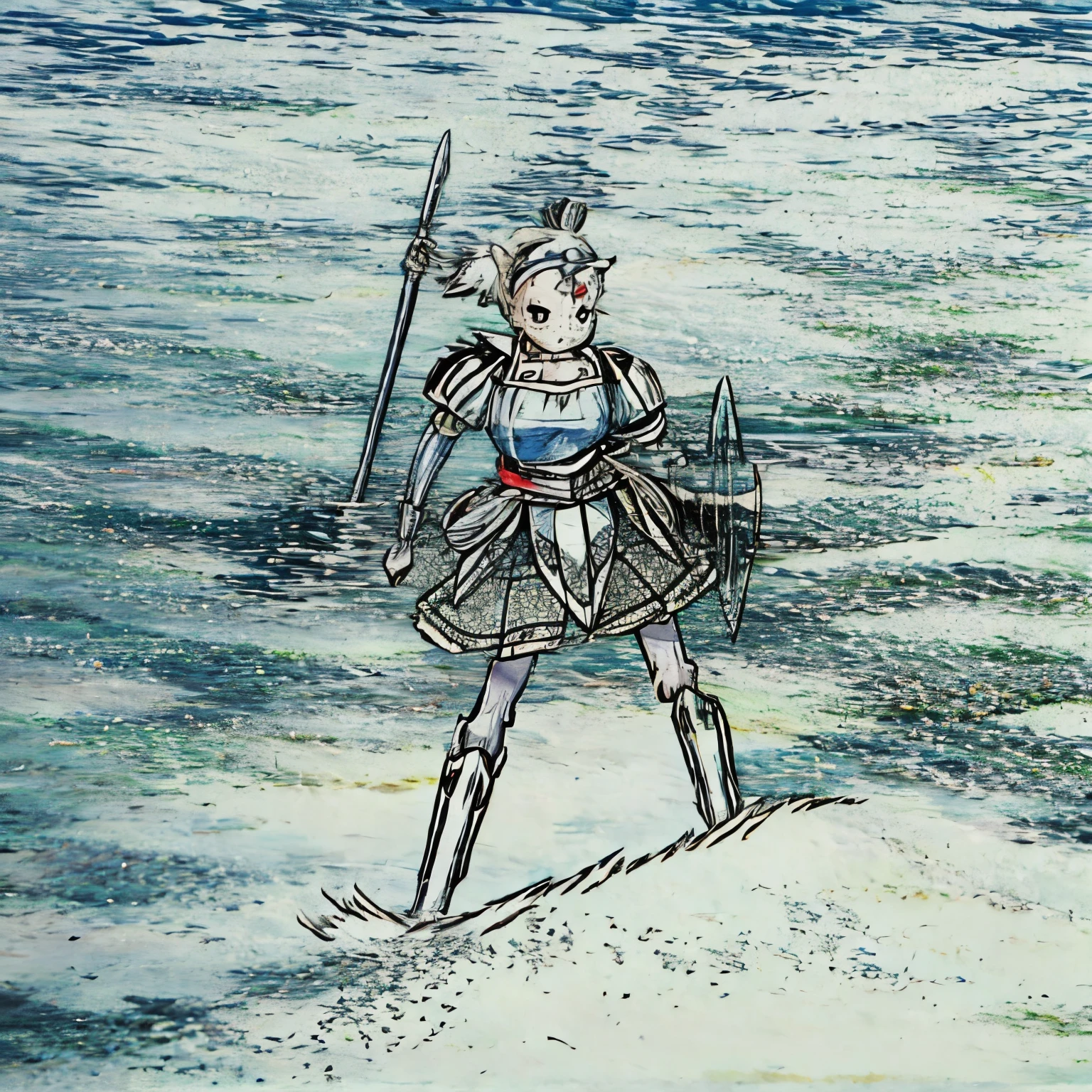 Harlequin warrior 