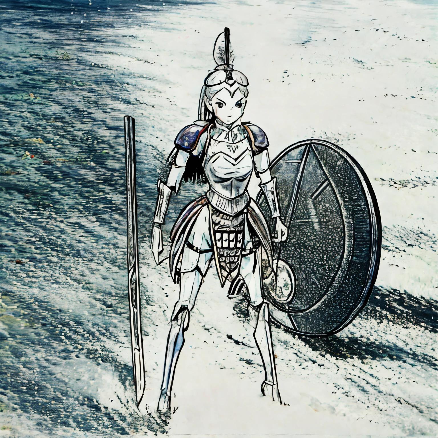 Harlequin warrior 