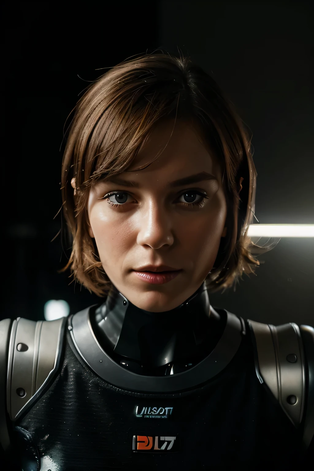 cleavage, (masterpiece) (best quality), photorealistic, incredibly absurdres, (beautiful (sigourney_weaver:0.5) as  \(Ellen_ripley\) from \(Alien II\):1.2), atmospheric lighting, official media,,  subsurface scattering,  brown hair, perfect face,  beautifully detailed,
(young:0.5) , 
spaceship interior,tight , tight top,
backlit from behind with consoles monitors  in the background,
glass_cracks, gravityless,  
apprehensive,braless,(downblouse),midriff, (sideboob), obedient,scared,
HR Giger Alien  with  dripping (slime:0.7),staring at each other,
sense of depth, (realistic photo),(photorealistic), (masterpiece), high res, highest quality,  chromatic lighting, realistic lighting,