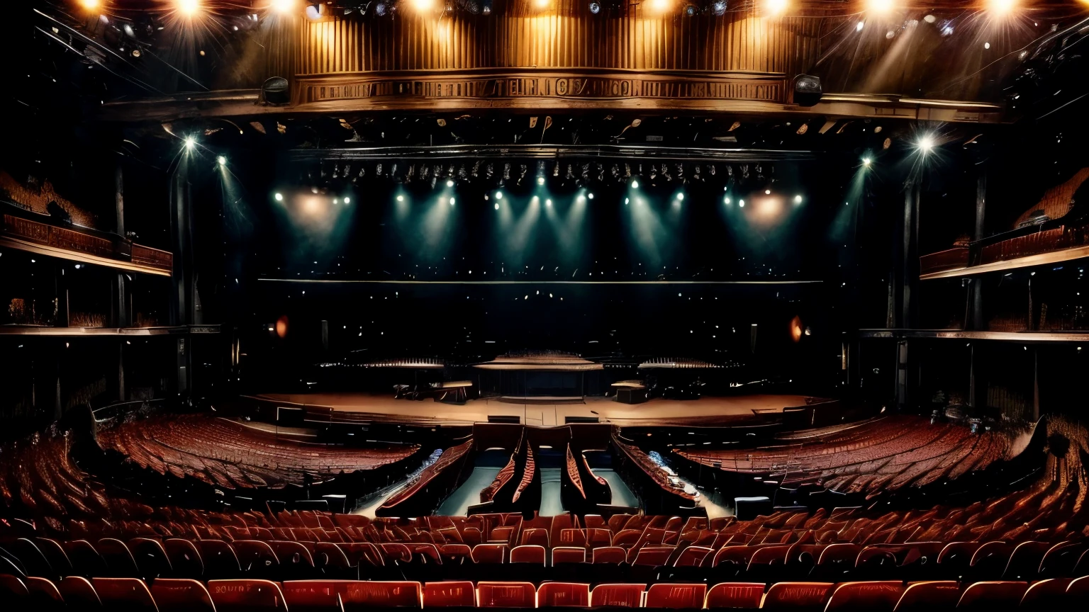 devastated、Music Hall、unmanned、old、old、full of holes、big、big、devastated、Music Hall、Music Hall、unmanned、broken instrument、broken instrument、concert hall