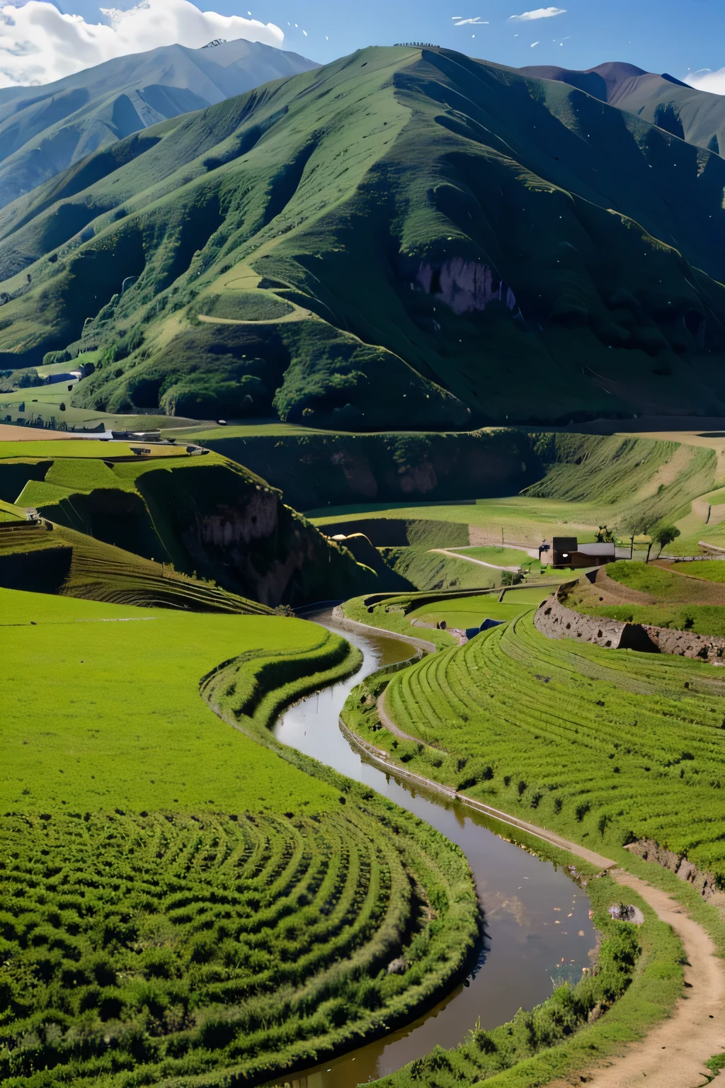 agricultores, Andes, AGUA