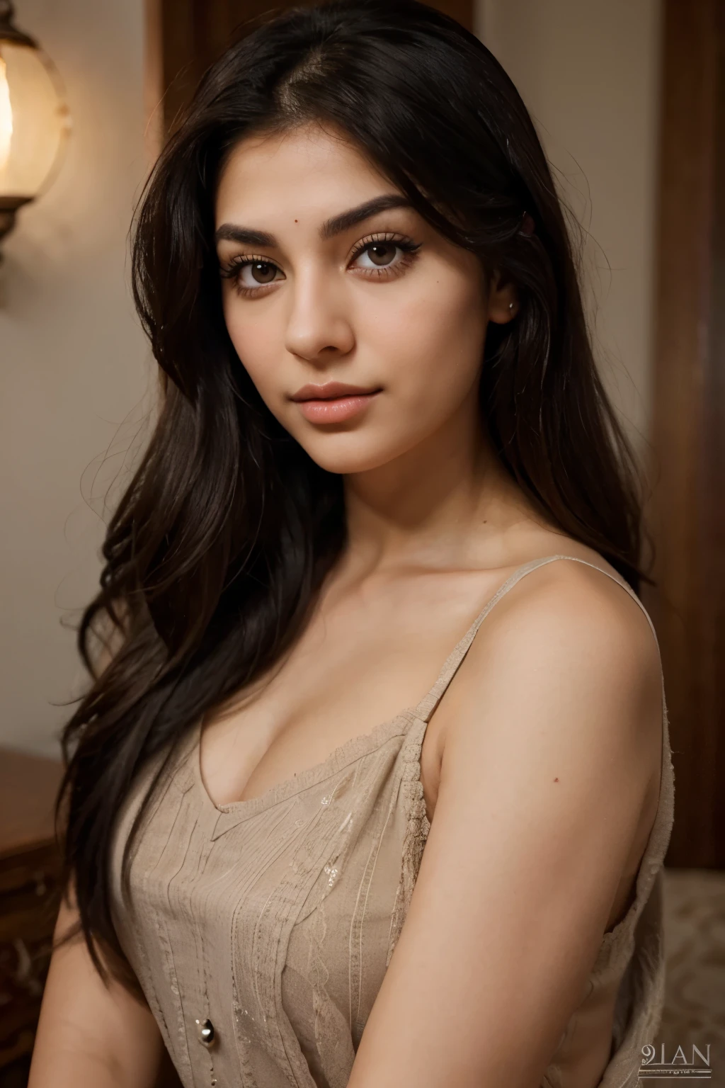 A very pretty and attractive dark haired girl of Persian Heritage. 25 years old with piercing hazel eyes. Full lips and long eye lashes. Very realistic. 