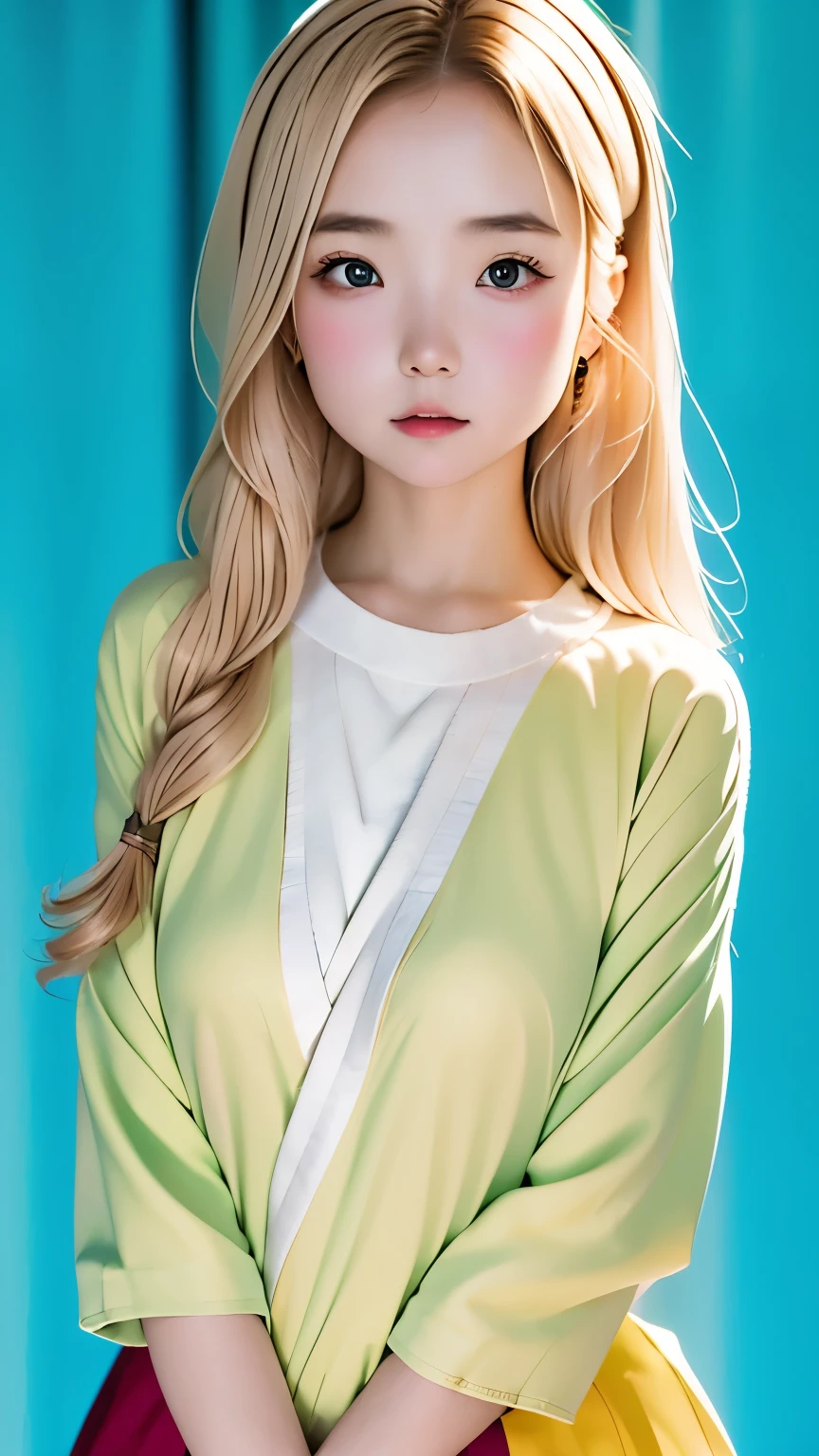 (masterpiece, highest quality:1.2), 1 girl, alone,highest quality, absurd, super detailed, Yamanaka_this, 1 girl, alone_concentrated, let my hair down、blurred background、Backlight:0.5, medium depth of field, Photographed with Canon 5D, 50mm lens, f/4 apertures, (very detailed, intricate details), sharp focus, calm colors, 8k, confused, 8mm film grain