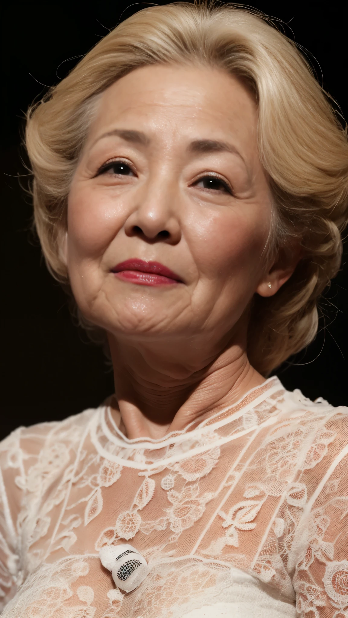 (((close up of face))):1.3, ((Super high quality)):1.5, ((alone)):1.5((remove background)), ((Super beautiful)), ((mature woman)):1.3, ((Focused)), (in the spotlight), (((後期senior citizen))):1.3, adult videos, obscene, Vulgarity, describe the lips correctly, red lipstick, photorealistic, senior citizen,mature woman, flashy face, highest quality, super high quality, realistic, super dense skin, perfect body, (1 Japanese mature woman), (erotic), 120 years old, big breasts, Bewitching, Glamour, sexy, pure white skin, looking at the viewer,