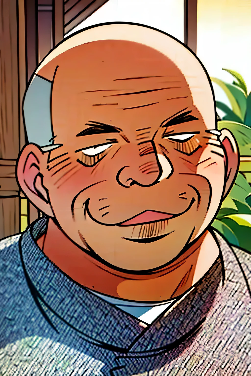 Please draw an uncle。