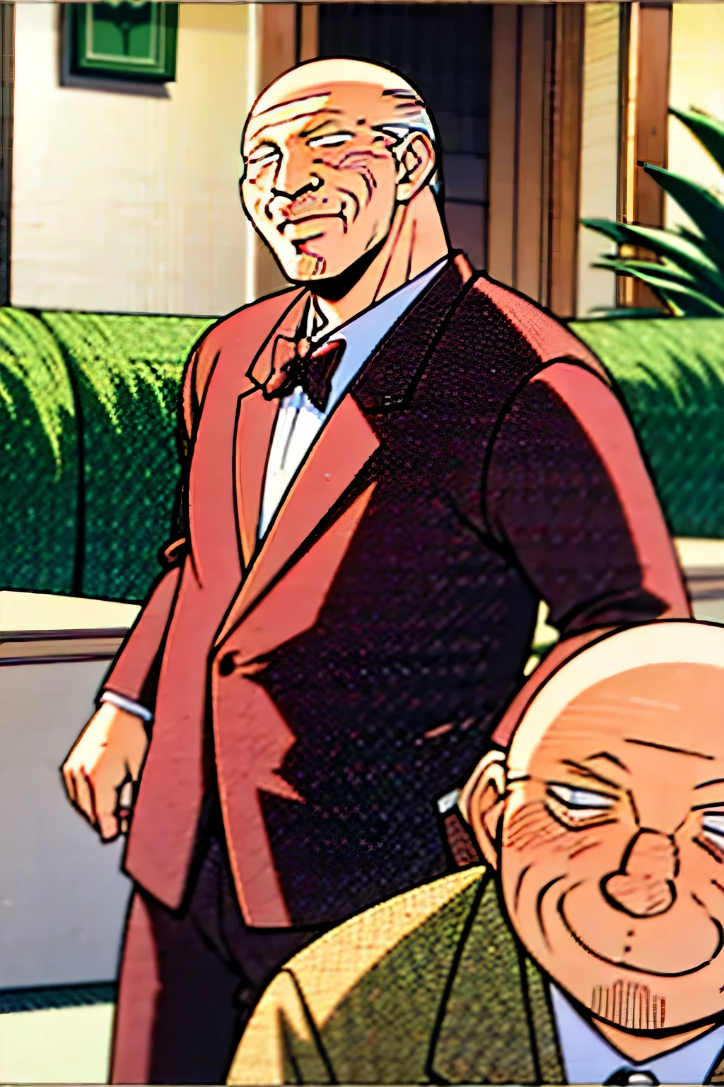 Please draw an uncle。