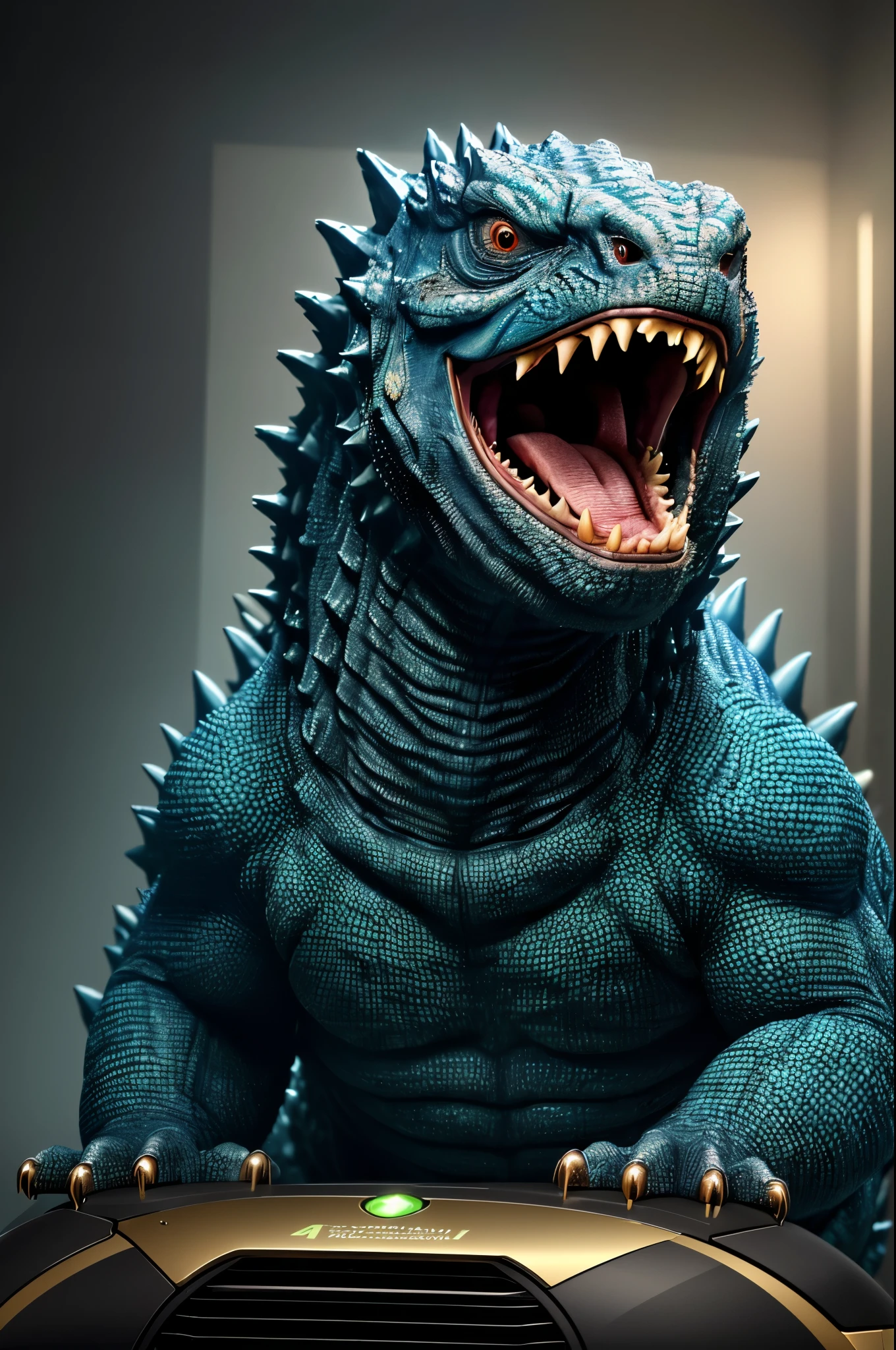 Crie um NFT com godzilla, , fileira de seios, ((Seios colossais)) , Kayju, Godzilla, Kayjus sexo, Mostro, Pussy , ((Mega Seiso)), ((Pussy)), Creampie.