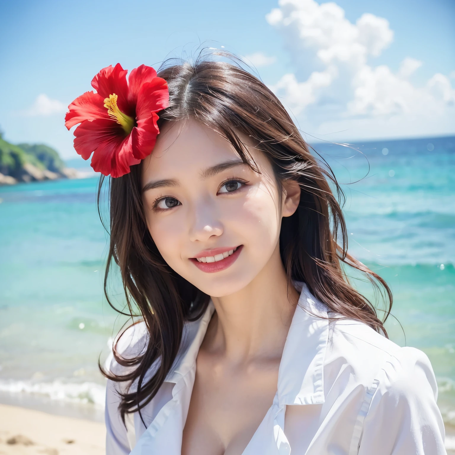 high-level image quality、Smiling Beauty